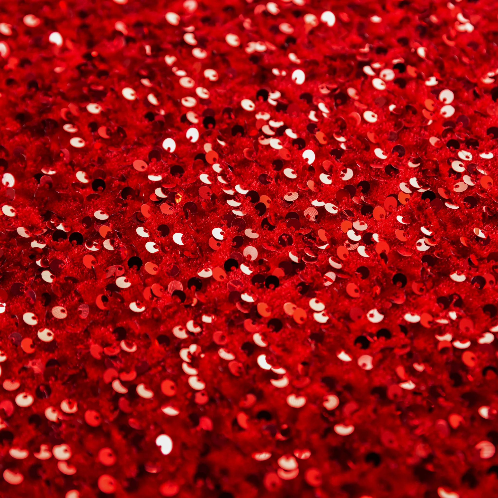 Sequin Velvet 10ft H x 52" W Drape/Backdrop Curtain Panel - Red - Image 9