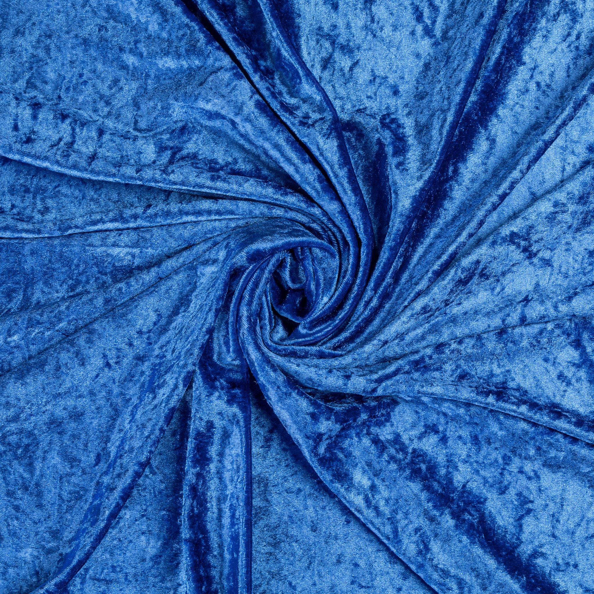 10 yards Velvet Fabric Roll - Royal Blue