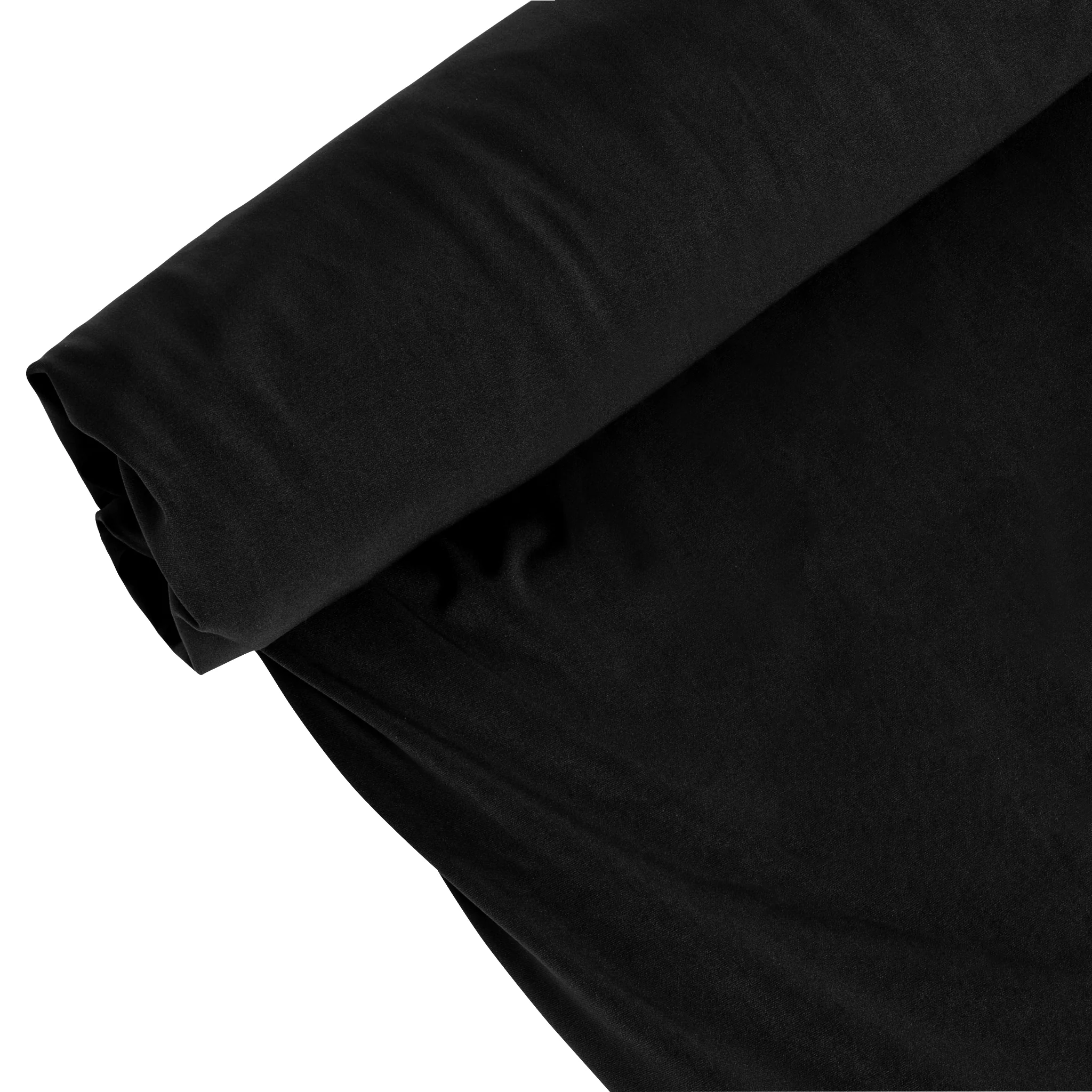 Spandex Stretch 4-way Fabric Roll 10 yds 58" - Black - Image 3
