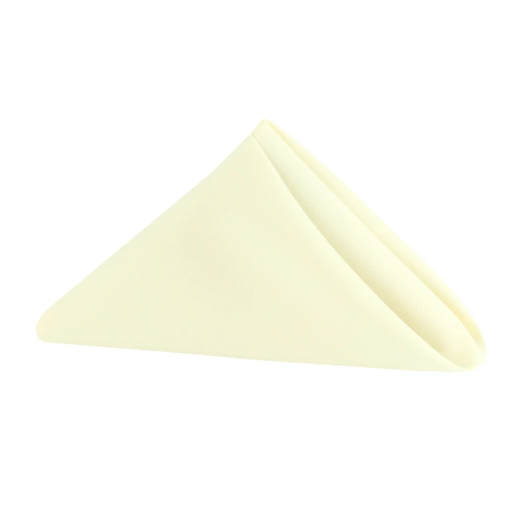 17"x17" Premium Polyester Napkin - Ivory