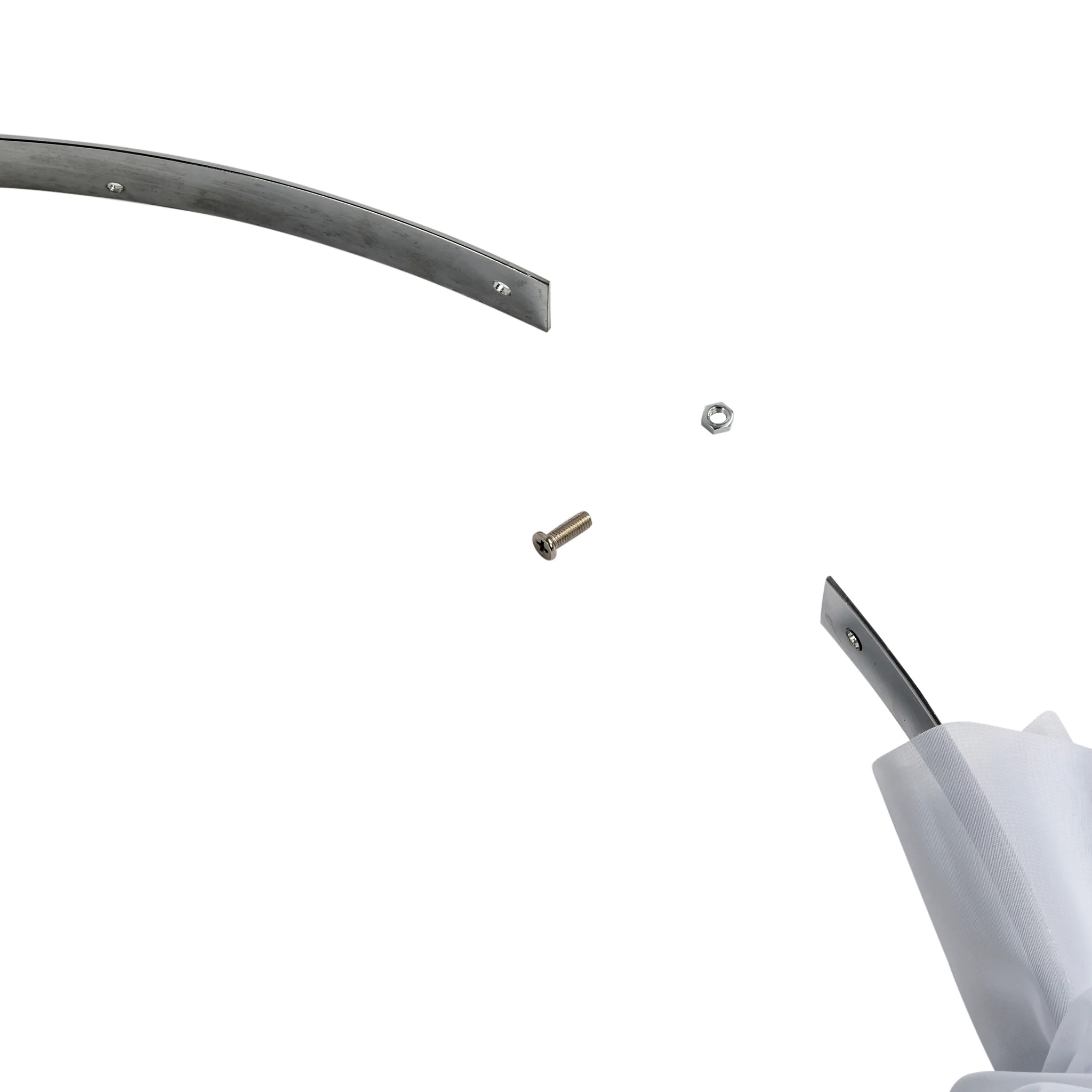 24" Hoop Ring Hardware Kit for Ceiling Draping - Image 4