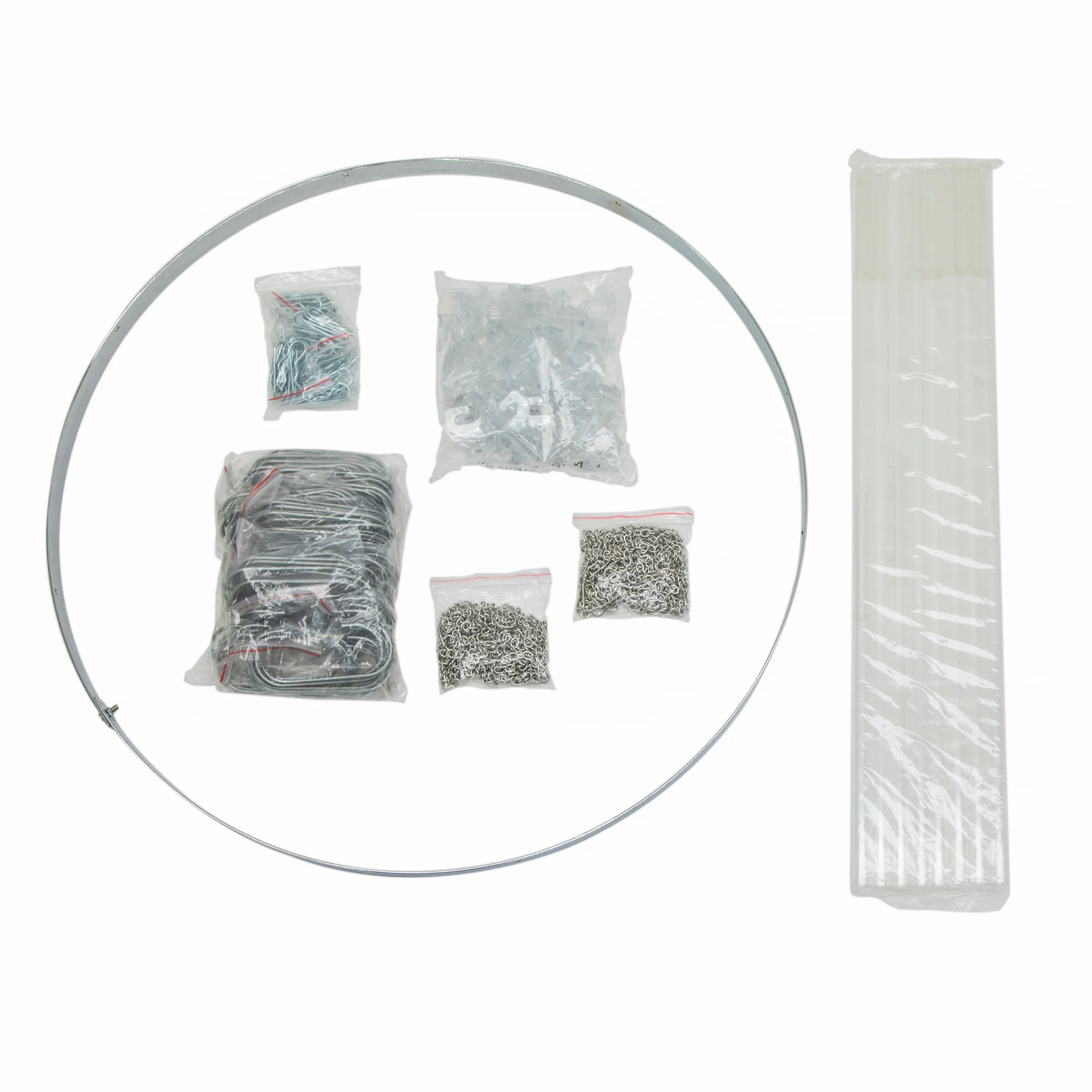 24" Hoop Ring Hardware Kit for Ceiling Draping - Image 6