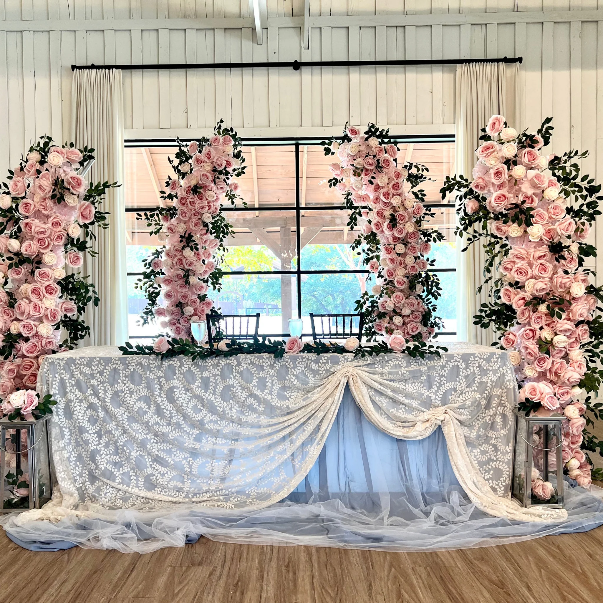 2pc Curved Arch Backdrop Frame Stand - Image 12