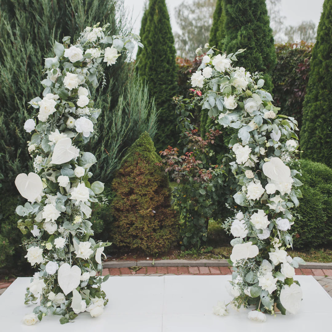 2pc Curved Arch Backdrop Frame Stand - Image 2