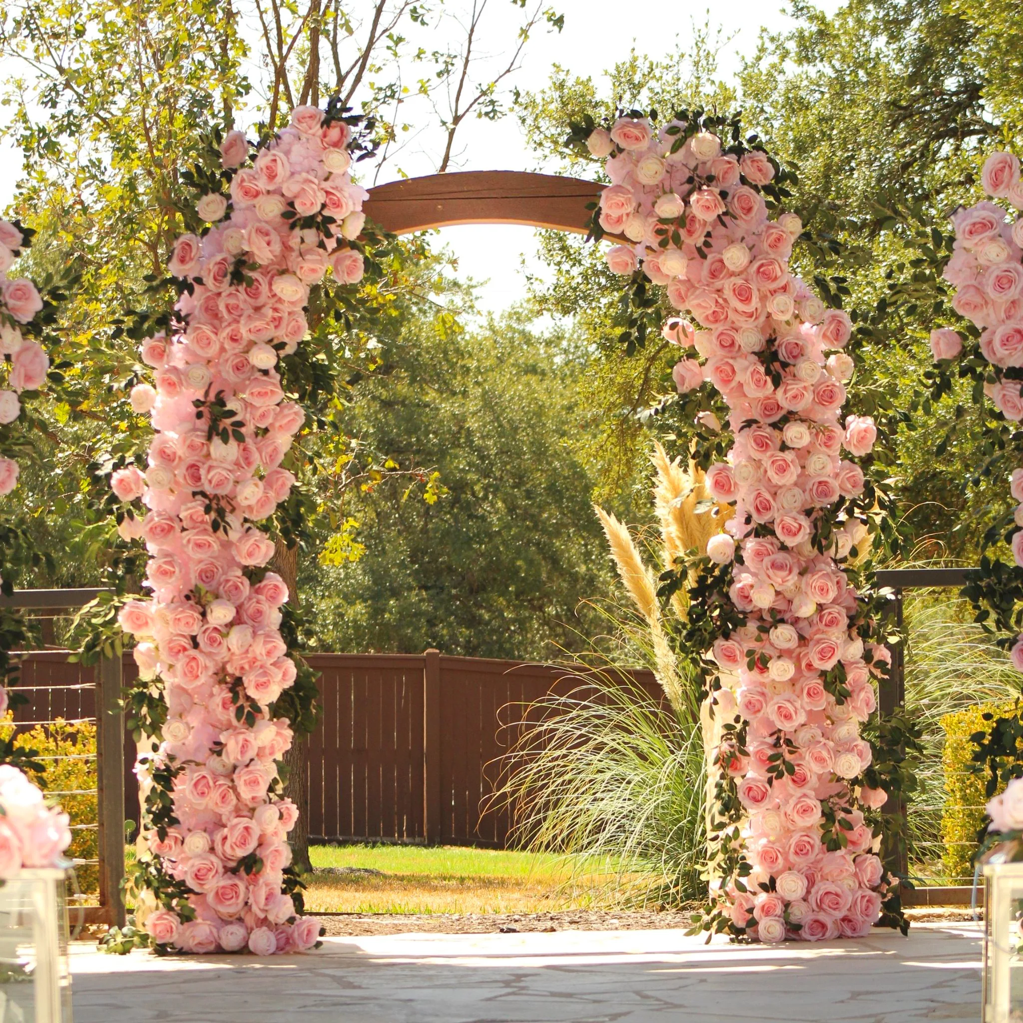 2pc Curved Arch Backdrop Frame Stand - Image 3