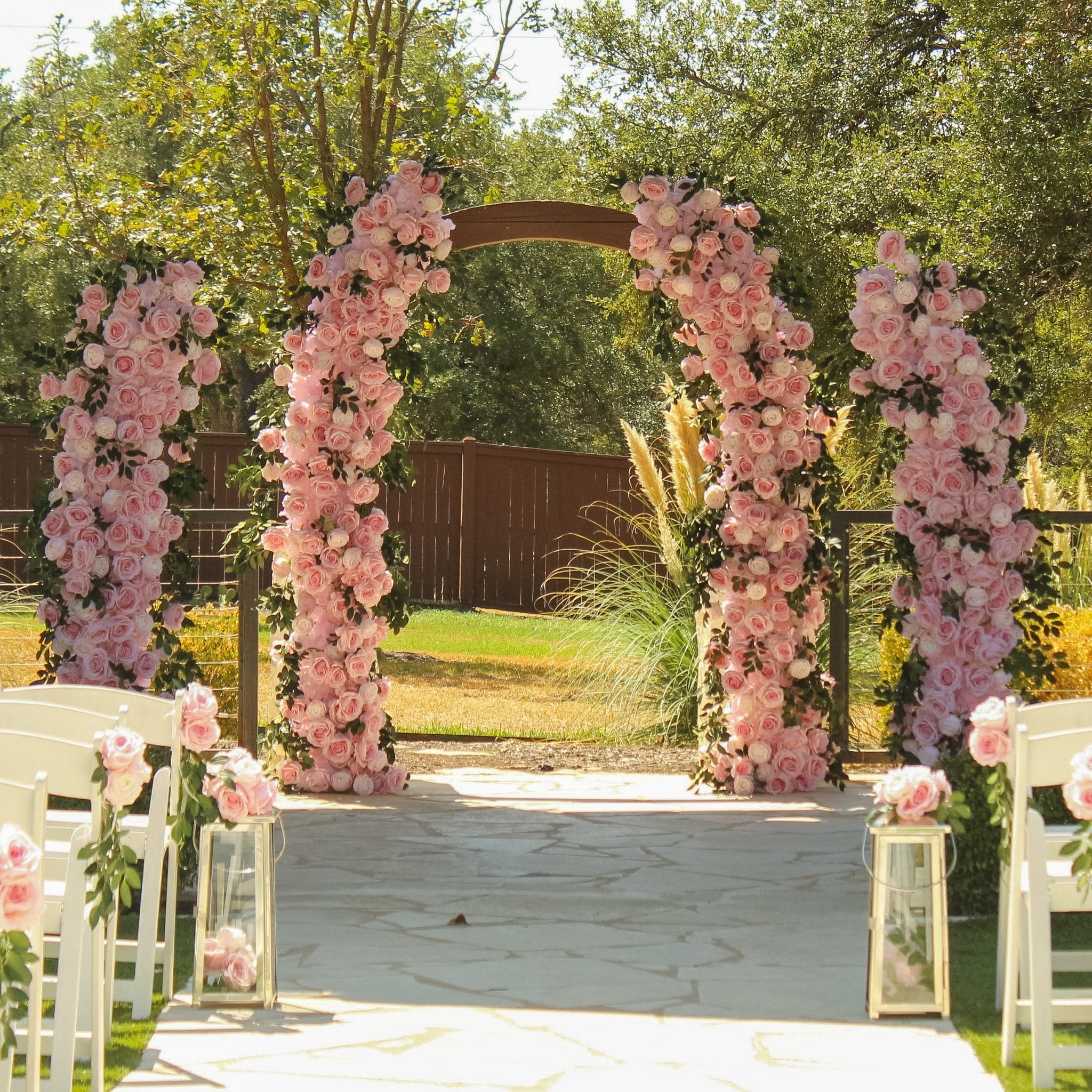 2pc Curved Arch Backdrop Frame Stand - Image 5