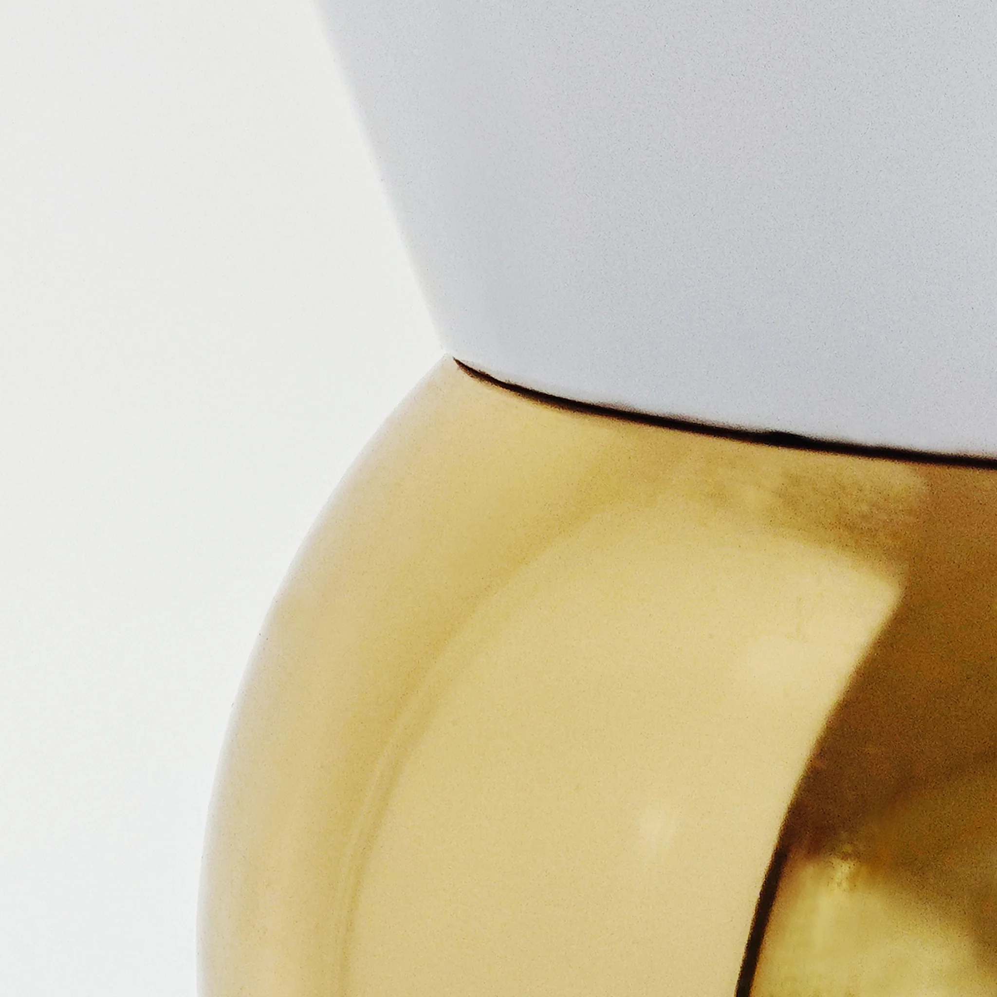 38" Tall Hourglass Plinth Pedestal Stand - White - Image 5