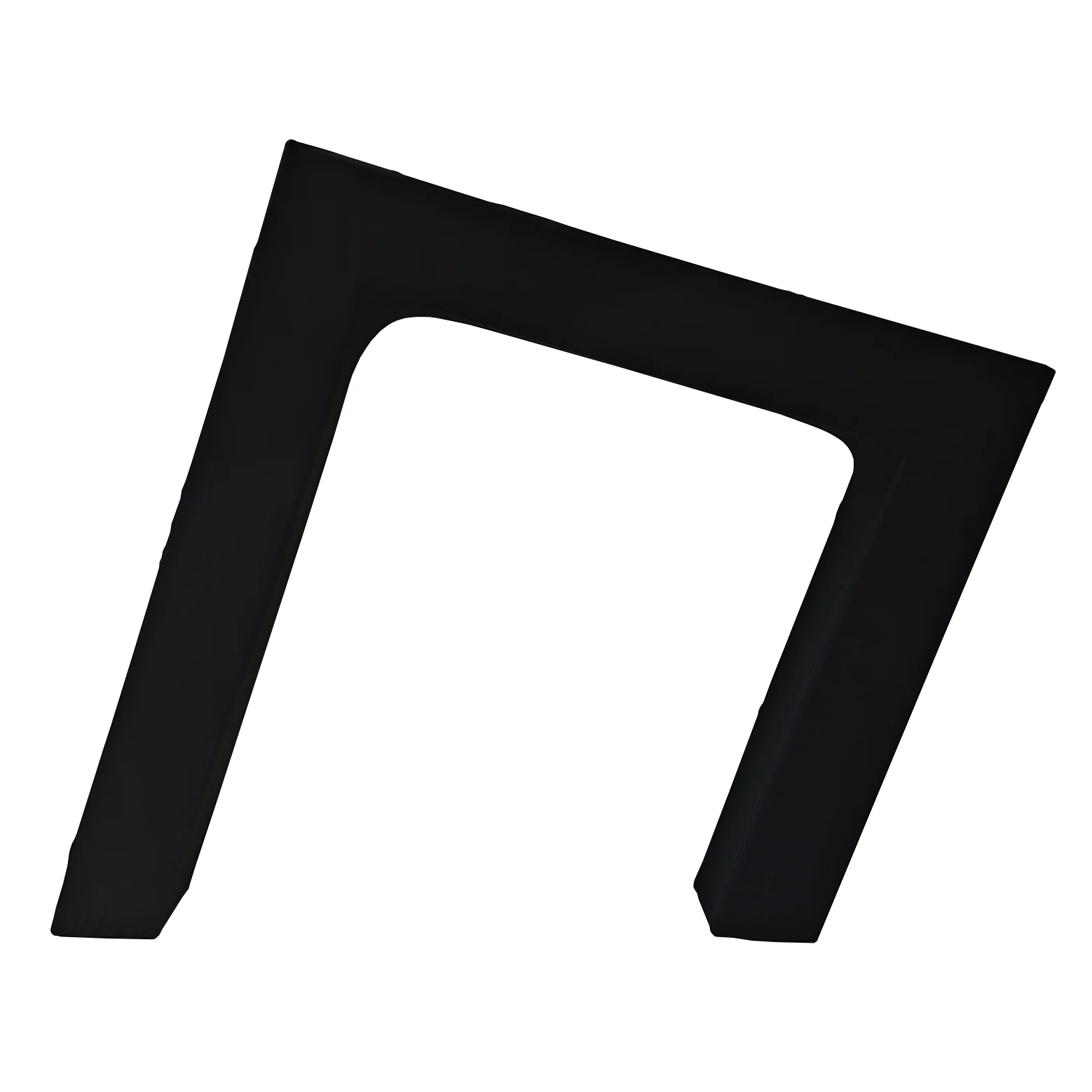 Spandex Cover for 3D Large 7.85ft Tilted Rectangular Backdrop Stand - Black