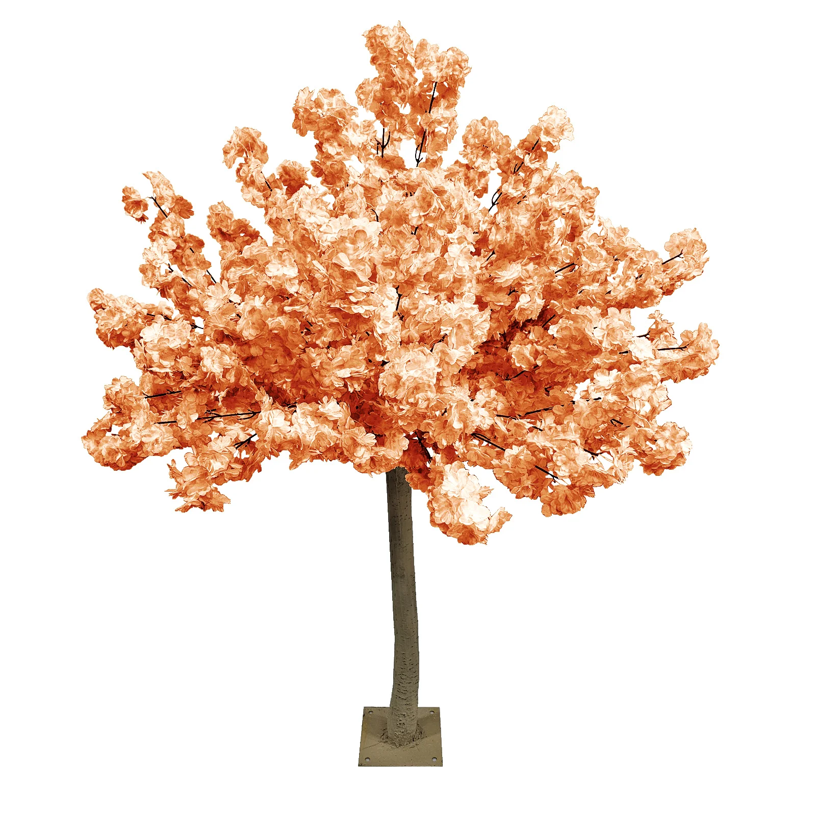 5ft Peach Cherry Blossom Tree Backdrop Frame Stand