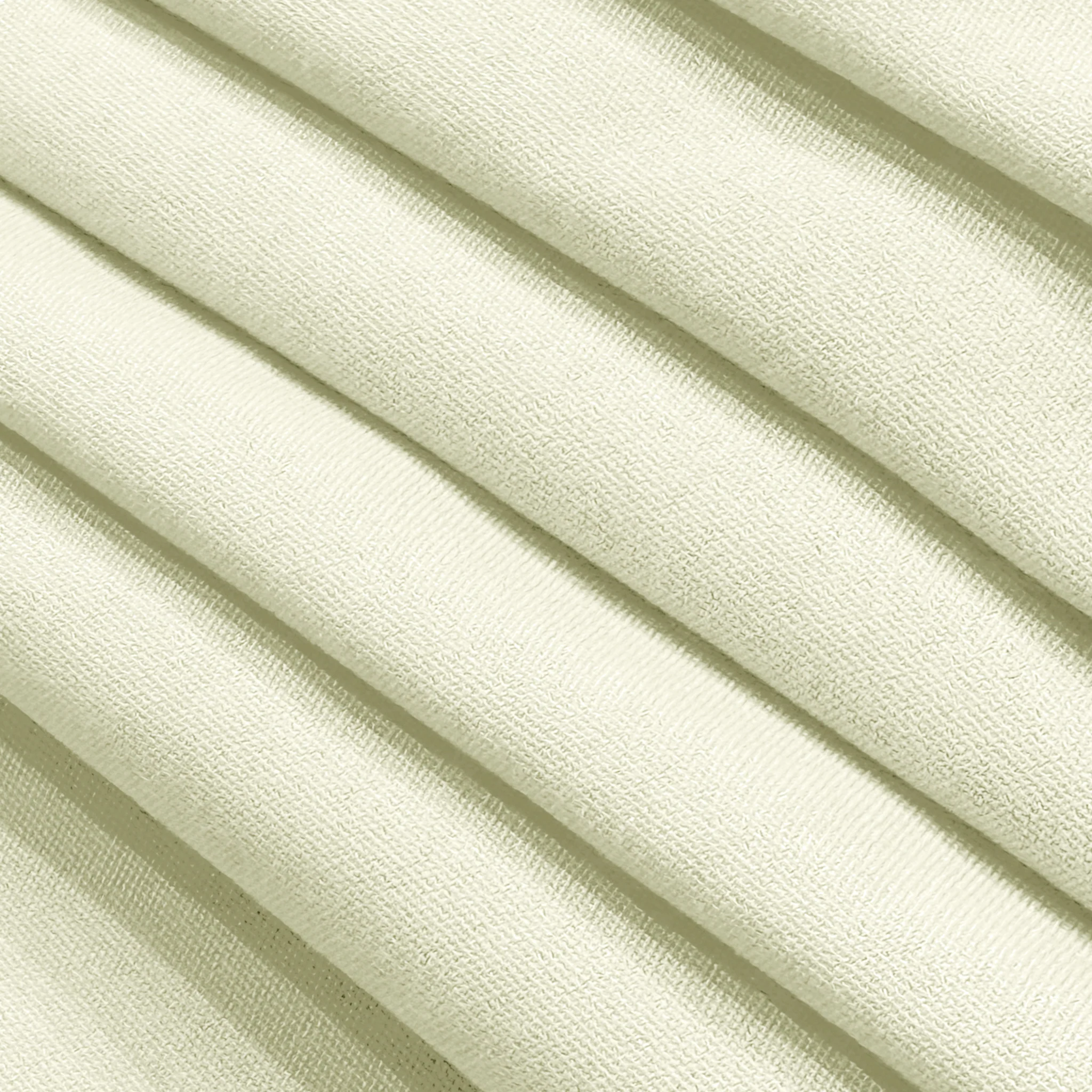 Premium 90"x132" Rectangular Ivory Spun Polyester Tablecloth - Image 7