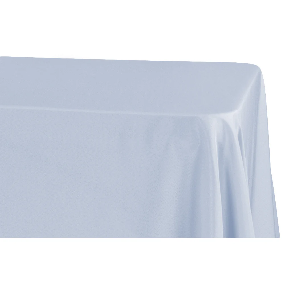 90"x156" Rectangular Oblong Premium Polyester Tablecloth - Dusty Blue