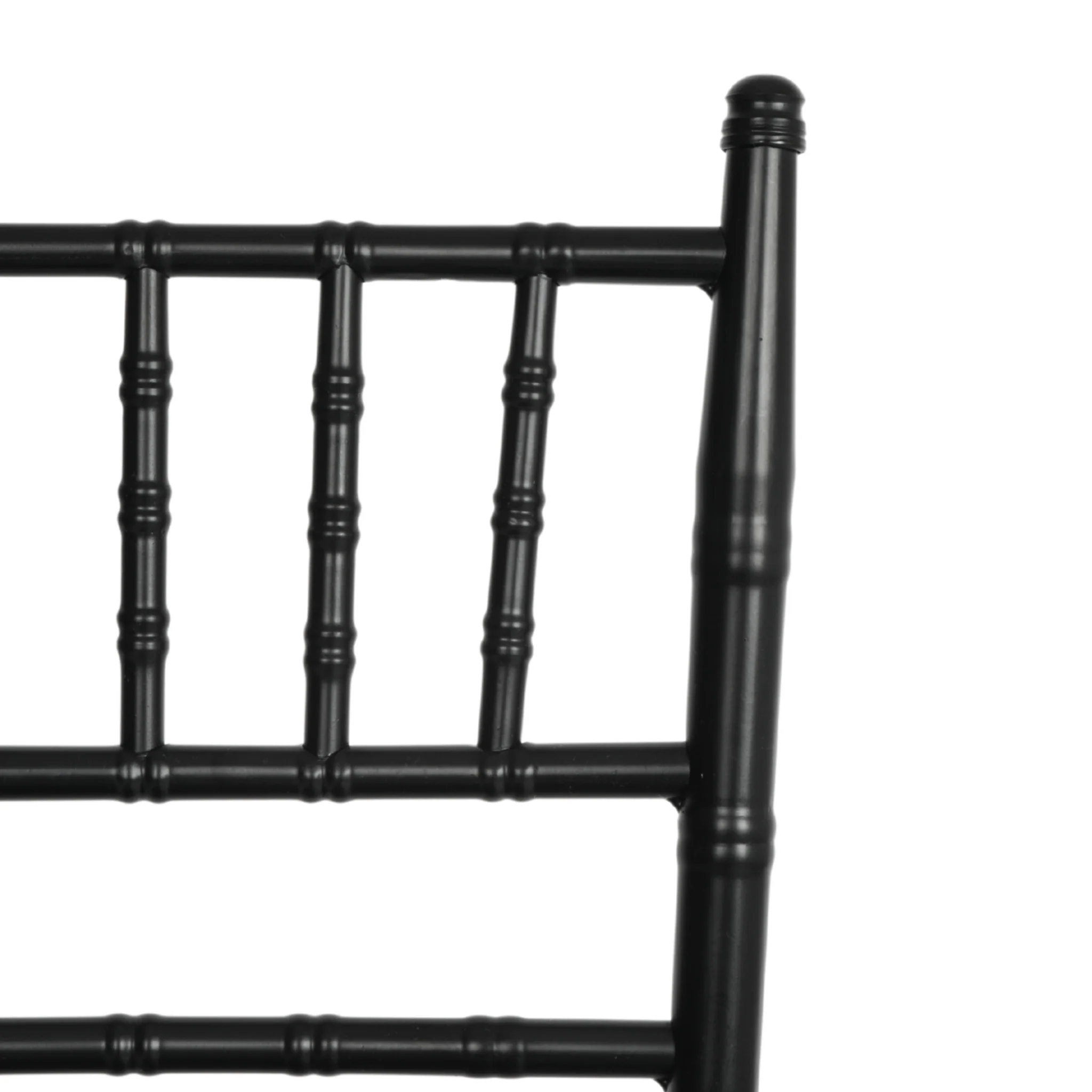 Black Aluminum Chiavari Chair 4pc/set - Image 3