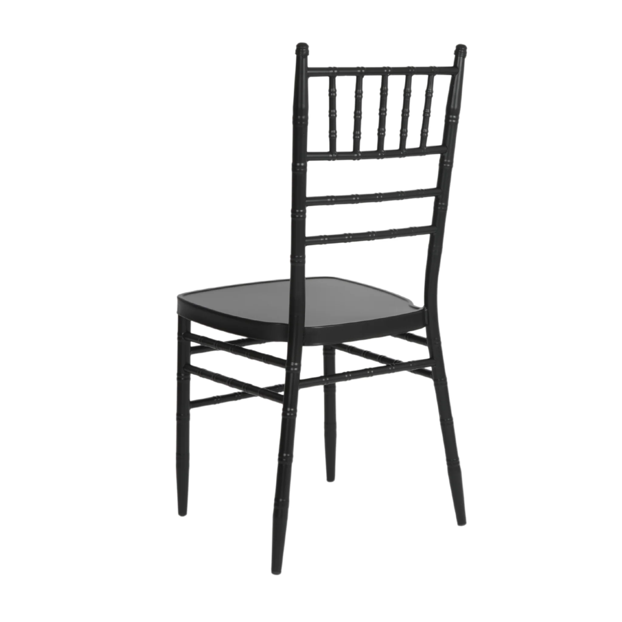 Black Aluminum Chiavari Chair 4pc/set - Image 5