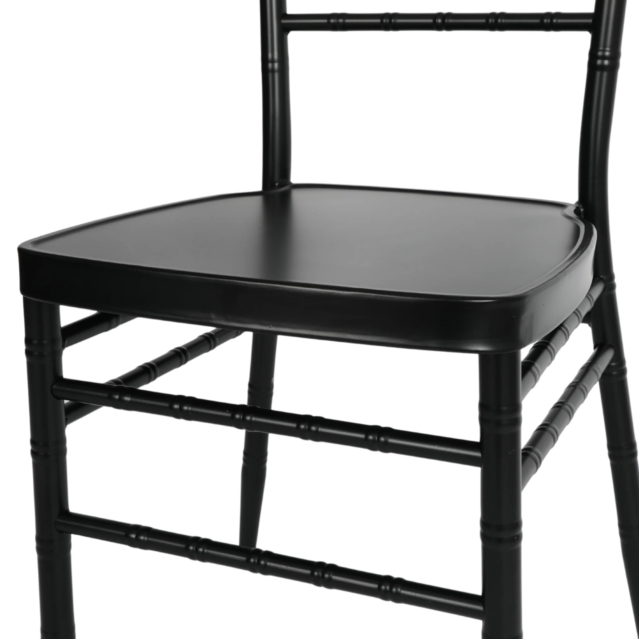 Black Aluminum Chiavari Chair 4pc/set - Image 7