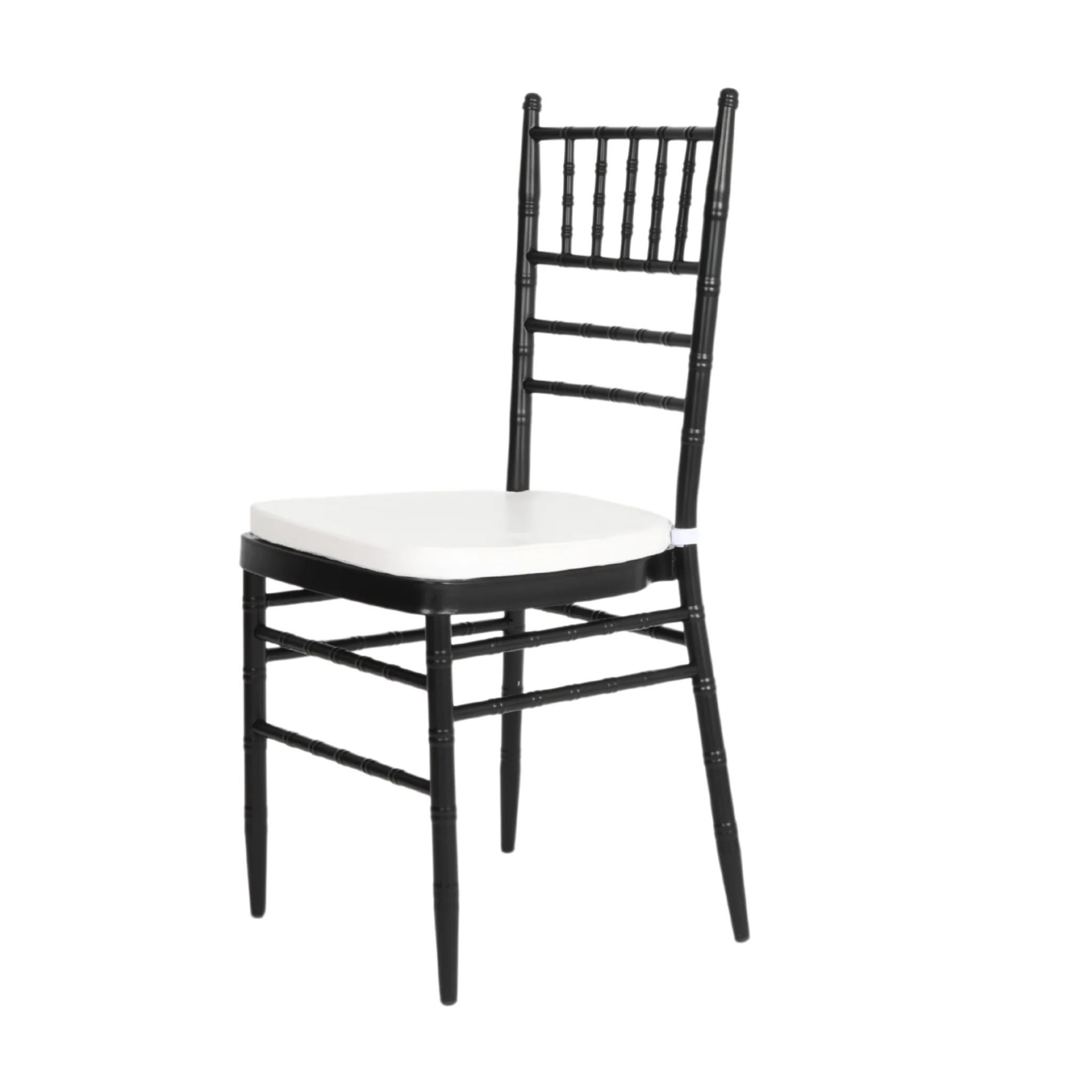 Black Aluminum Chiavari Chair 4pc/set - Image 9