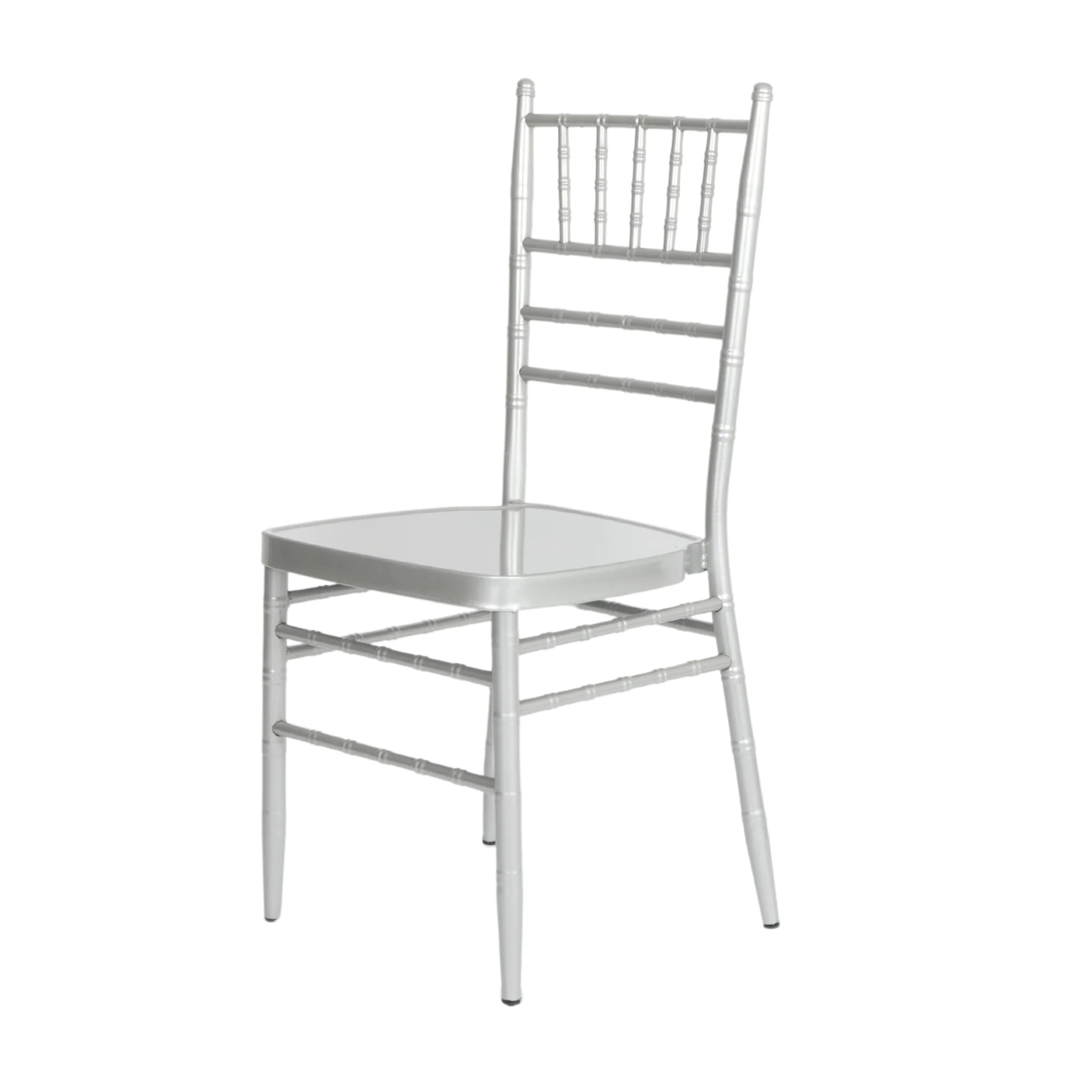 Silver Aluminum Chiavari Chair 4pc/set - Image 3
