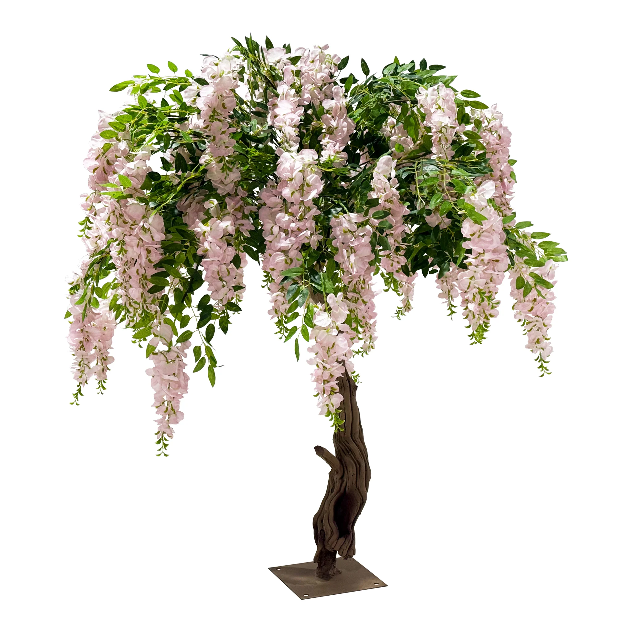 4ft Artificial Wisteria Tree - Pink