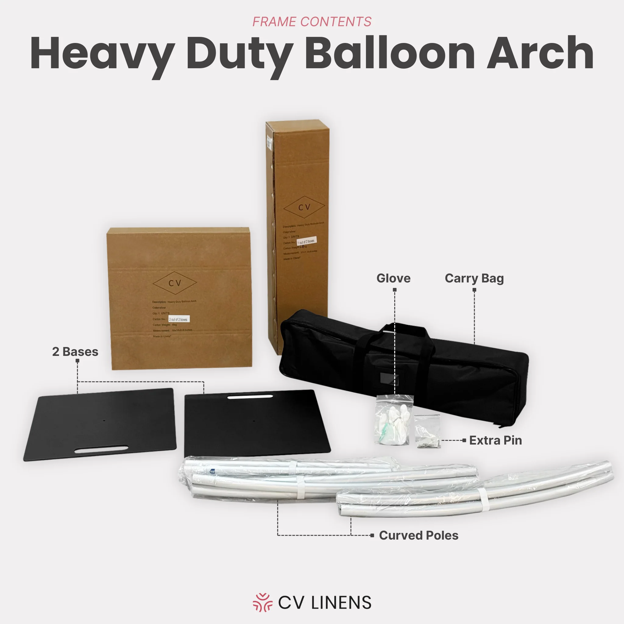 Heavy Duty Balloon Arch - Image 3