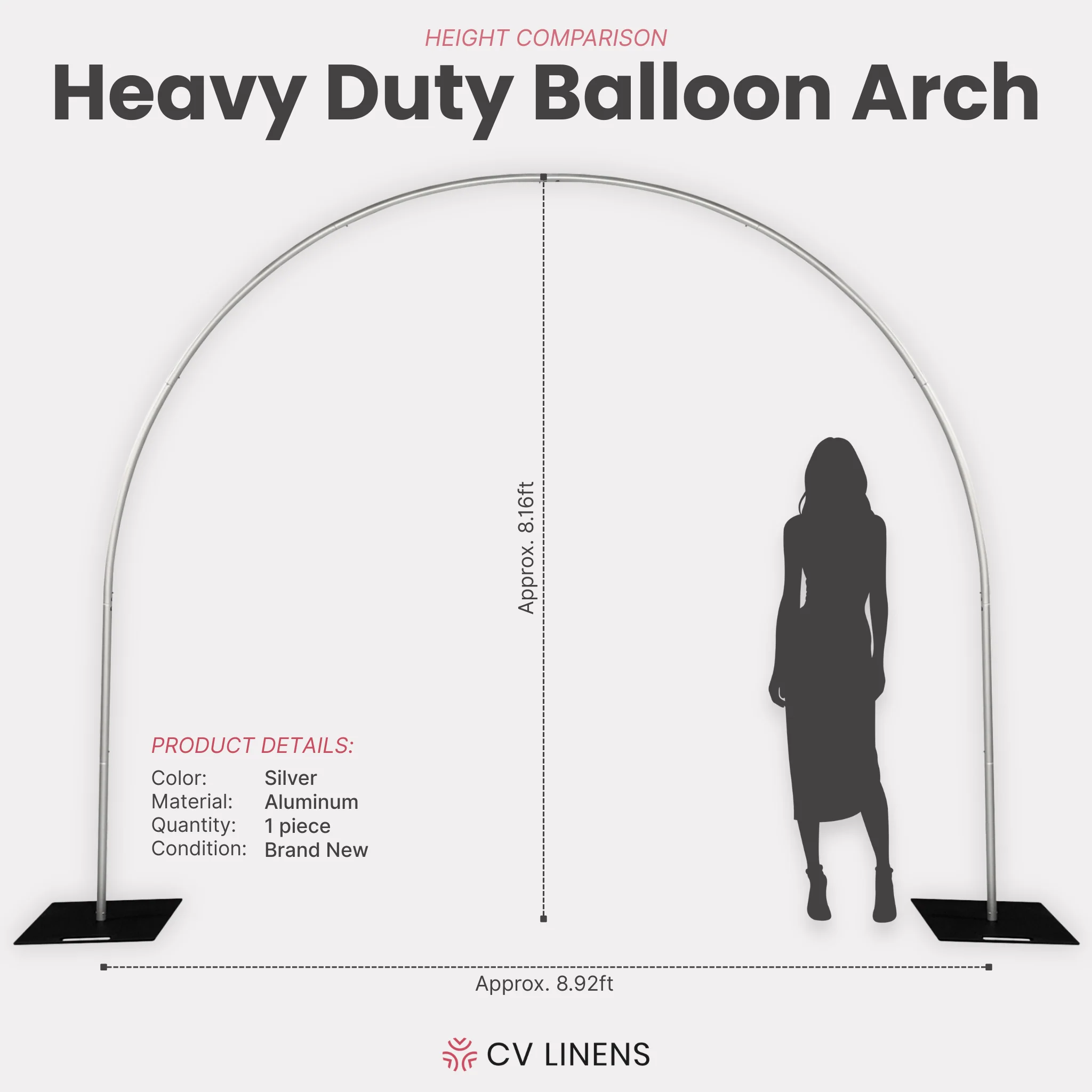 Heavy Duty Balloon Arch - Image 4