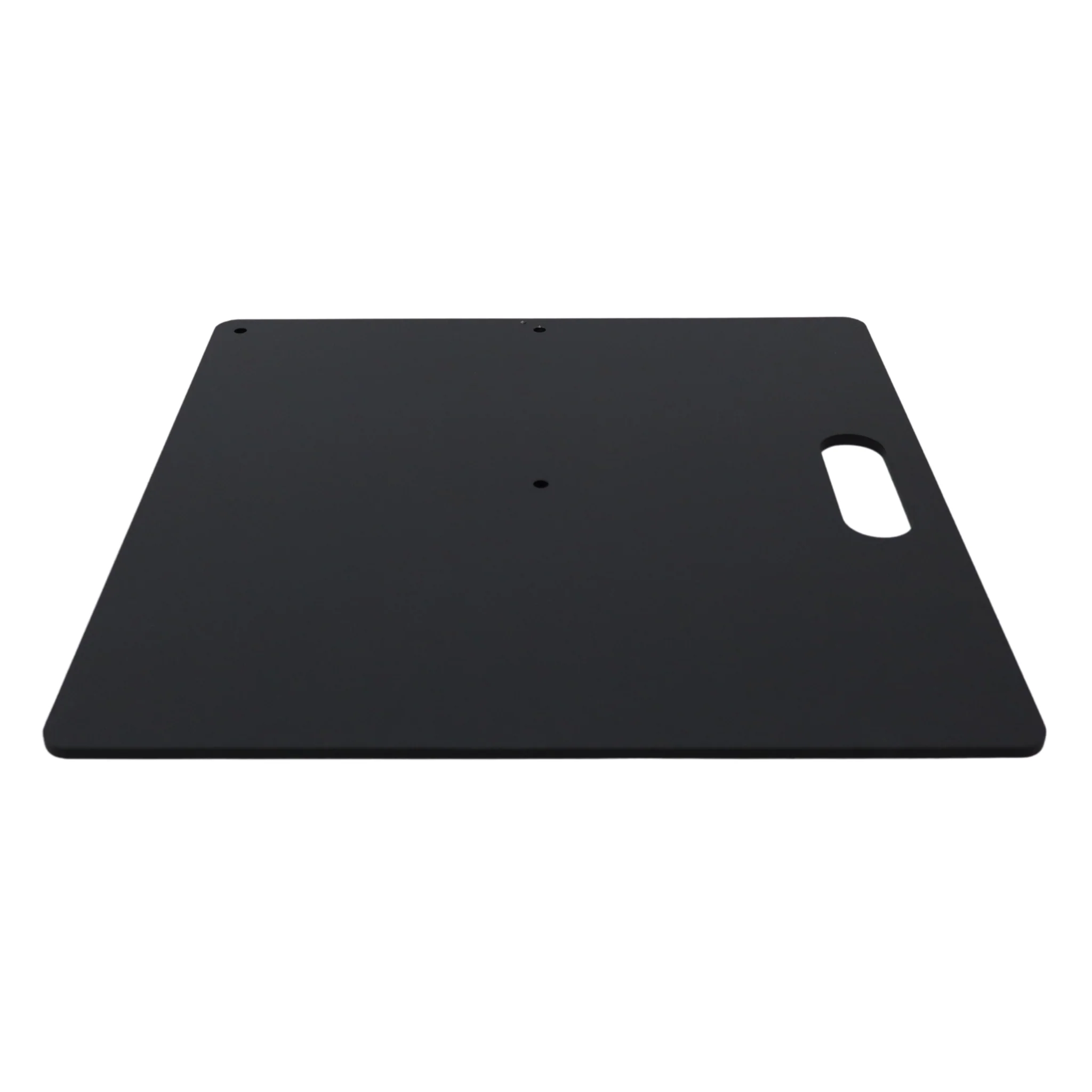 Base stand 18" x 18" x 3/16" slip fit (Fits set A) - Black - Image 4