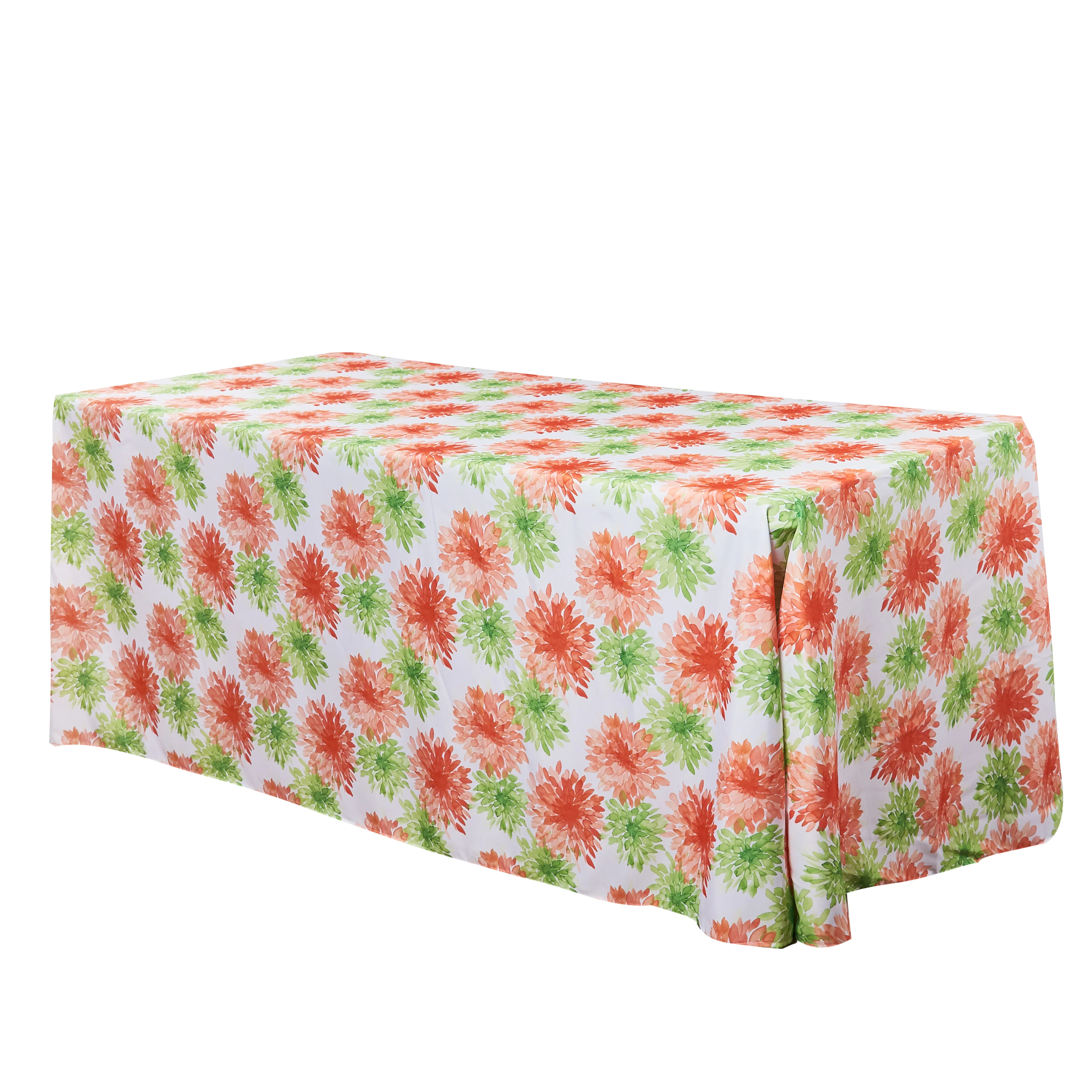 Blooming Mums 90"x132" Rectangular Tablecloth