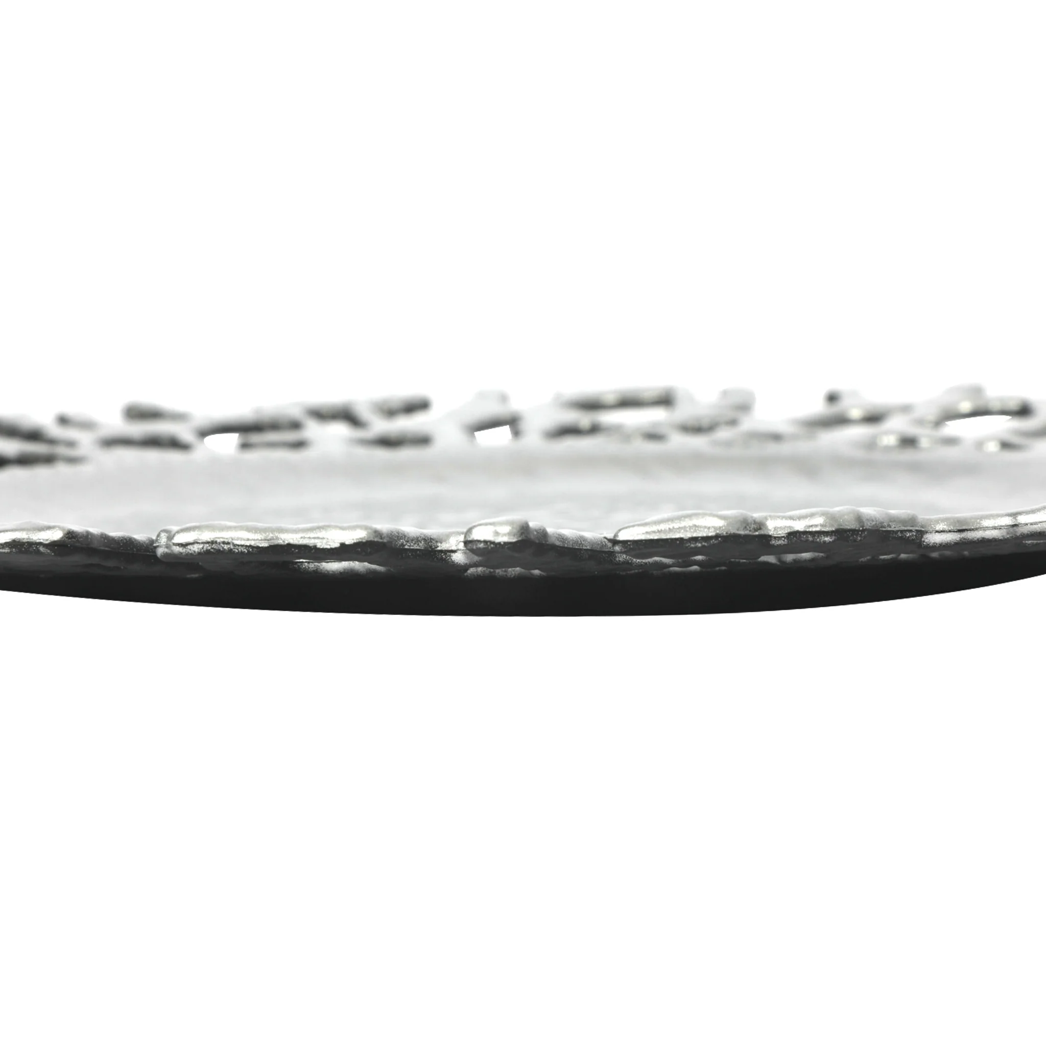 Branch Molten Acrylic Charger Plate - Silver - Image 5