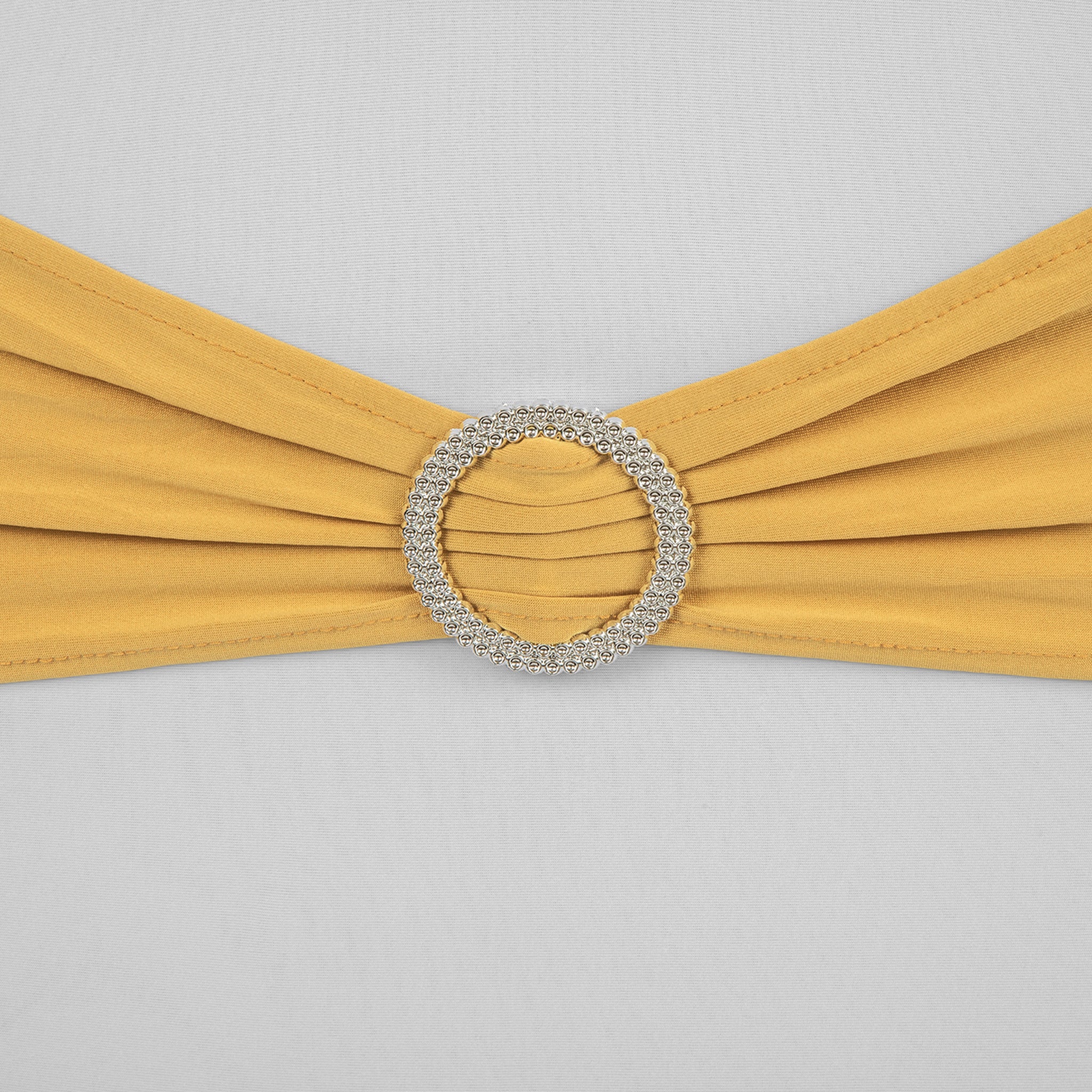 Buckle Spandex Stretch Chair Band - Gold - Image 2