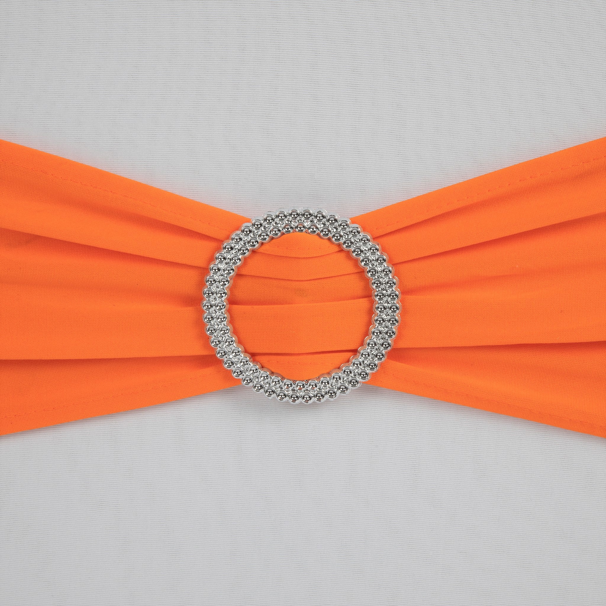 Buckle Spandex Stretch Chair Band - Orange - Image 2