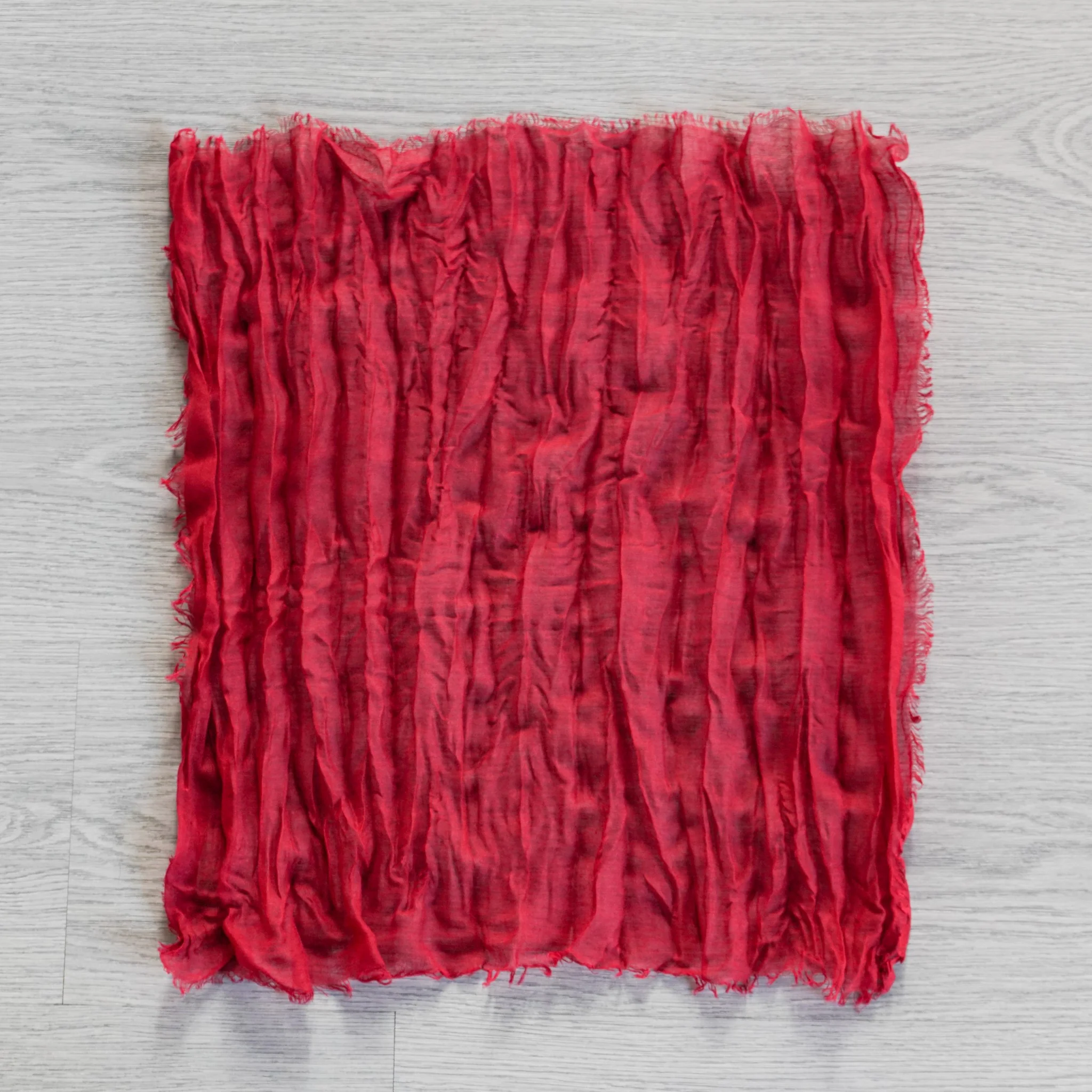 Cheesecloth Gauze Linen Napkin 20"x20" (5pc/pk) - Burgundy - Image 2