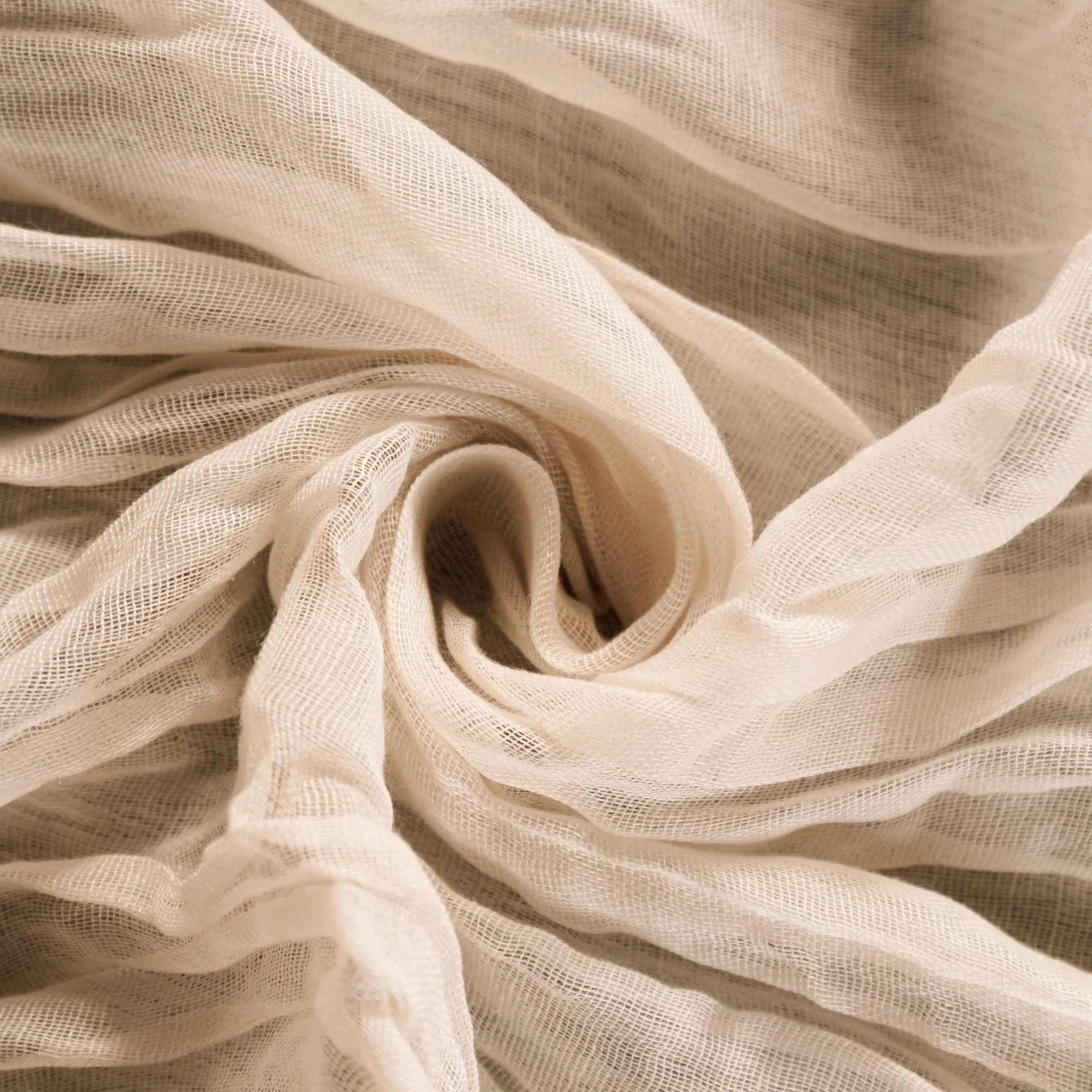 Cheesecloth Gauze Linen Napkin 20"x20" (5pc/pk) - Champagne - Image 4