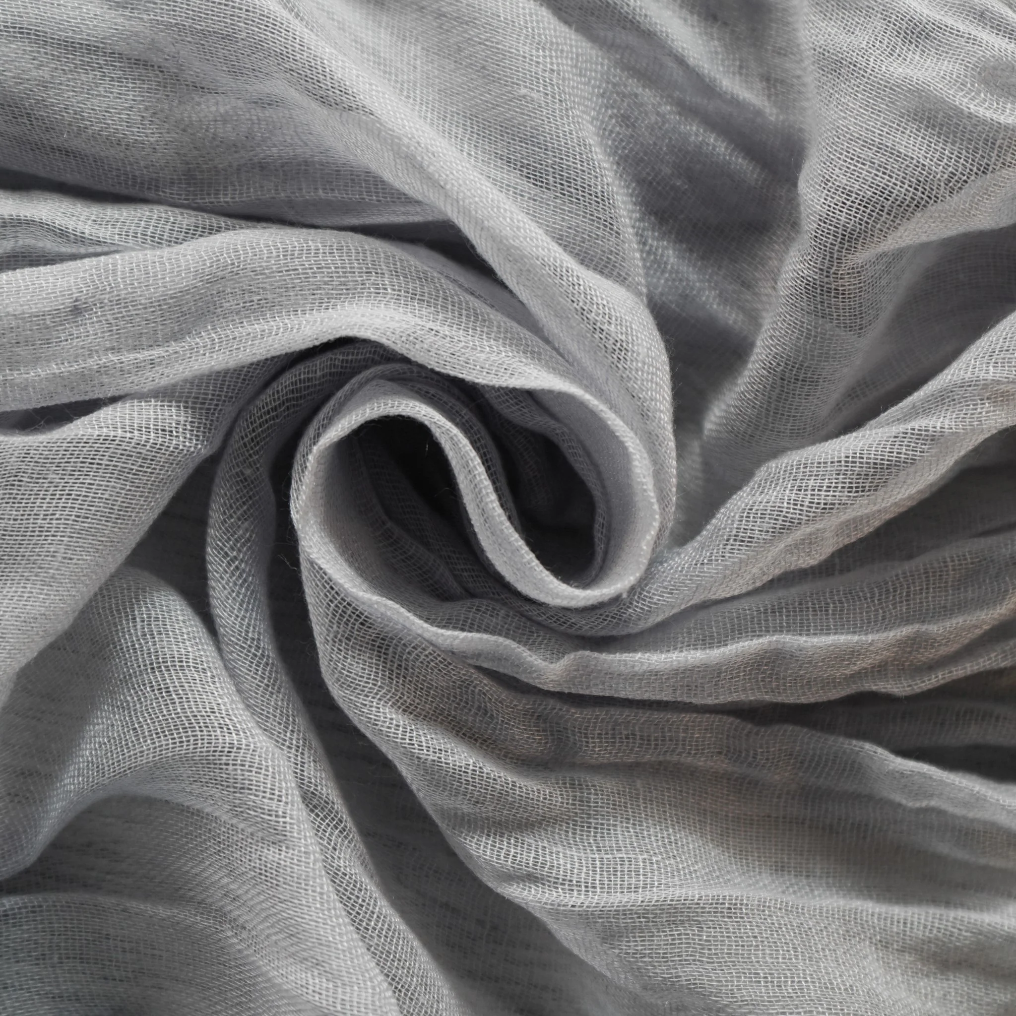 Cheesecloth Gauze Linen Napkin 20"x20" (5pc/pk) - Dusty Blue - Image 4