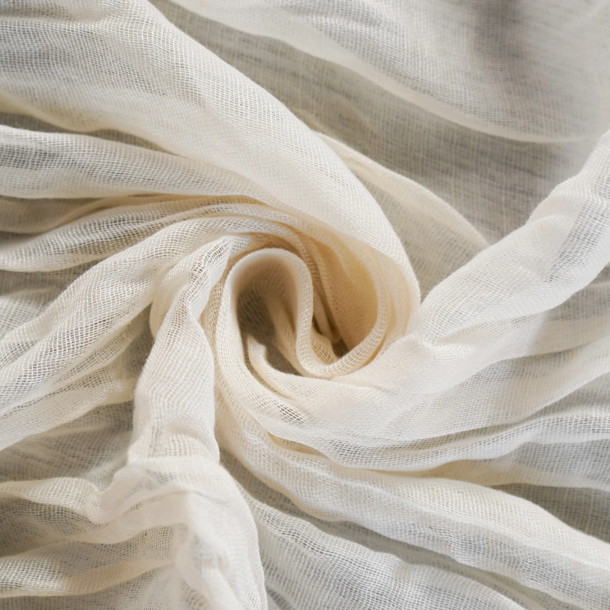 Cheesecloth Gauze Linen Napkin 20"x20" (5pc/pk) - Ivory - Image 4
