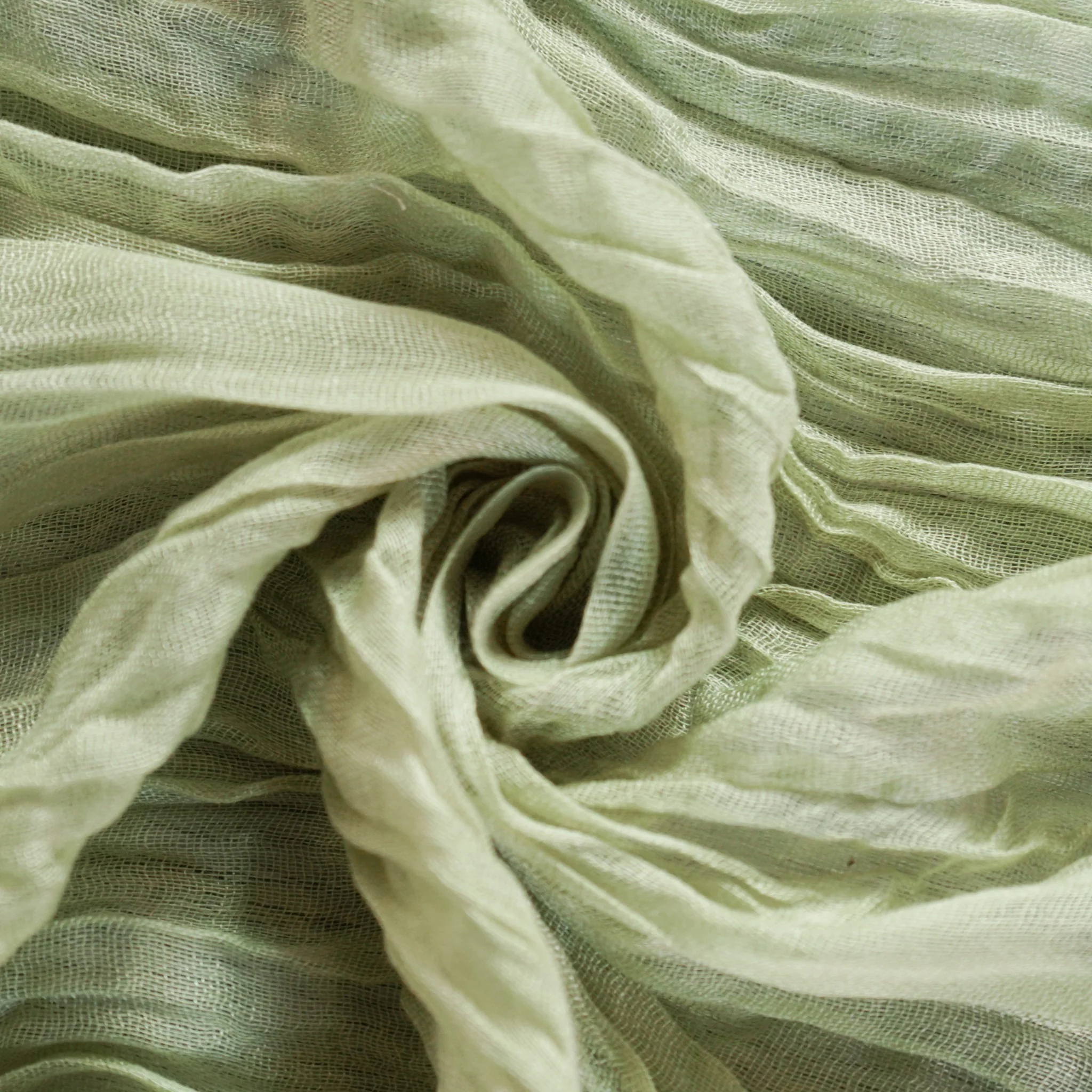 Cheesecloth Gauze Linen Napkin 20"x20" (5pc/pk) - Sage Green - Image 4