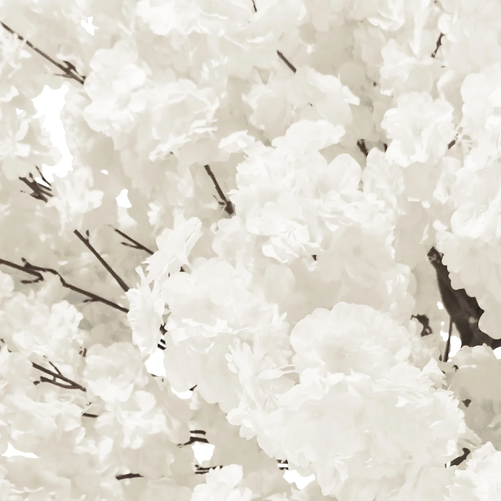 5ft Cherry Blossom Tree Backdrop Frame Stand - White - Image 3