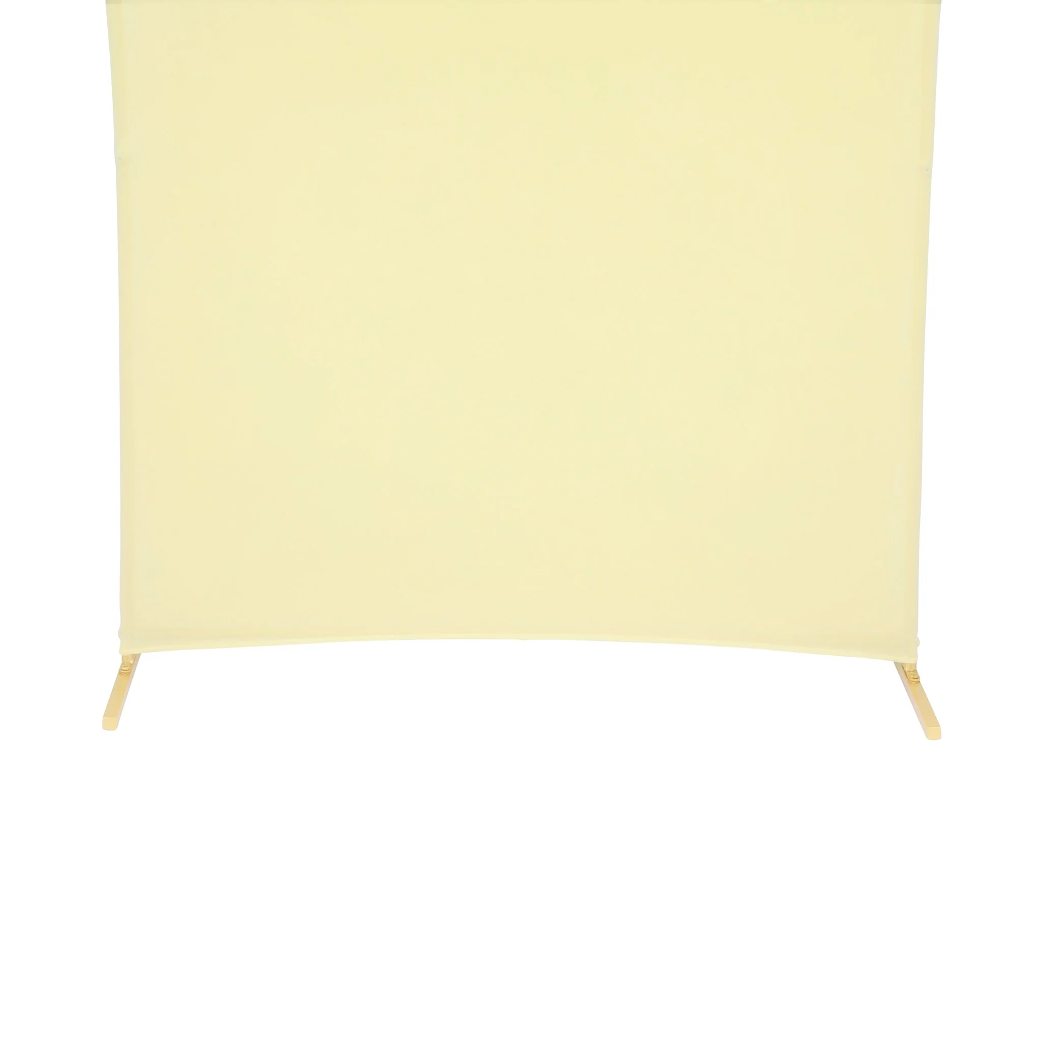Spandex Arch Covers for Chiara Frame Backdrop 3pc/set - Pastel Yellow - Image 6