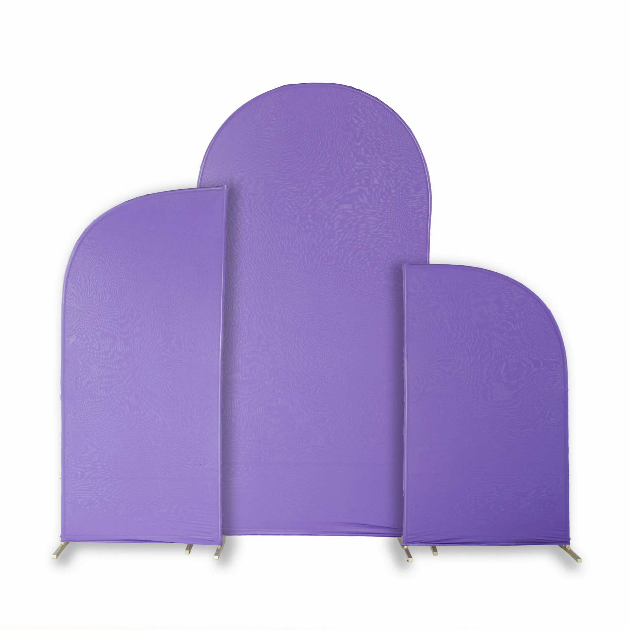 Spandex Arch Covers for Chiara Frame Backdrop 3pc/set - Purple