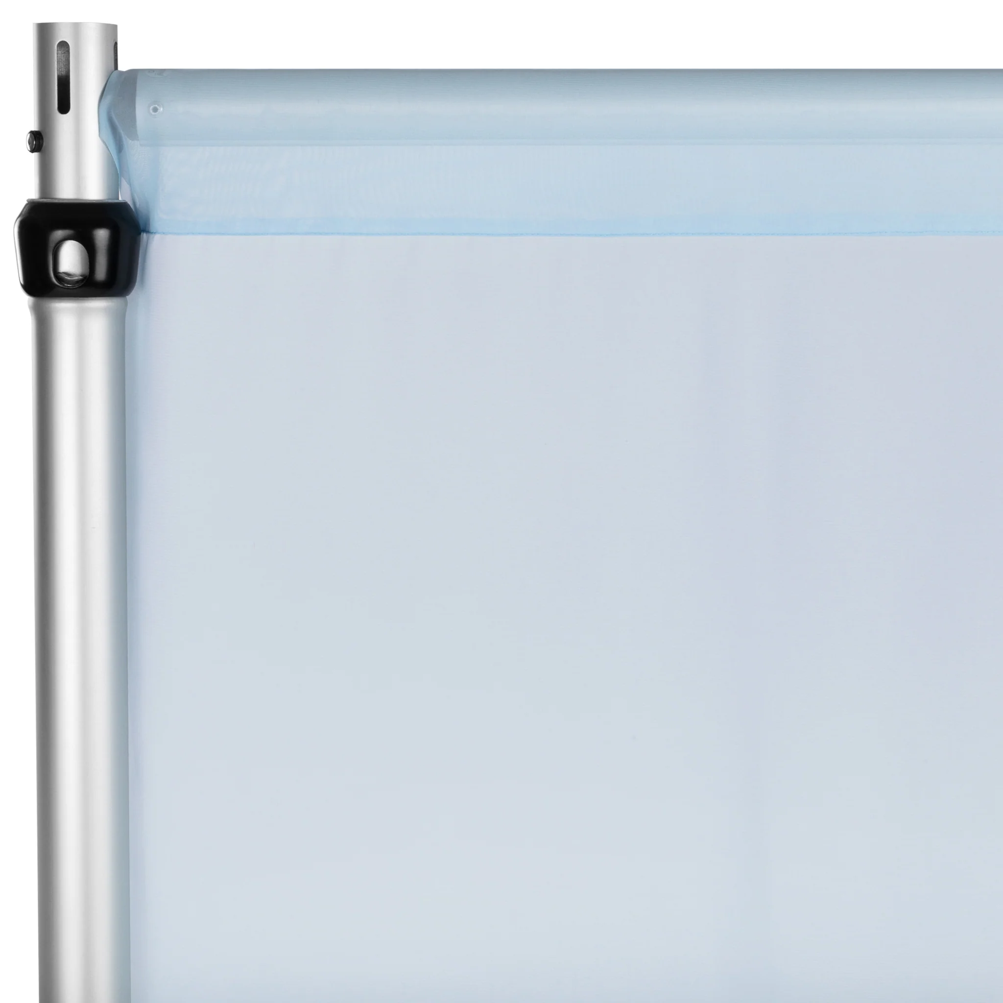 Chiffon Curtain Drape 10ft H x 58" W Panel - Baby Blue - Image 2