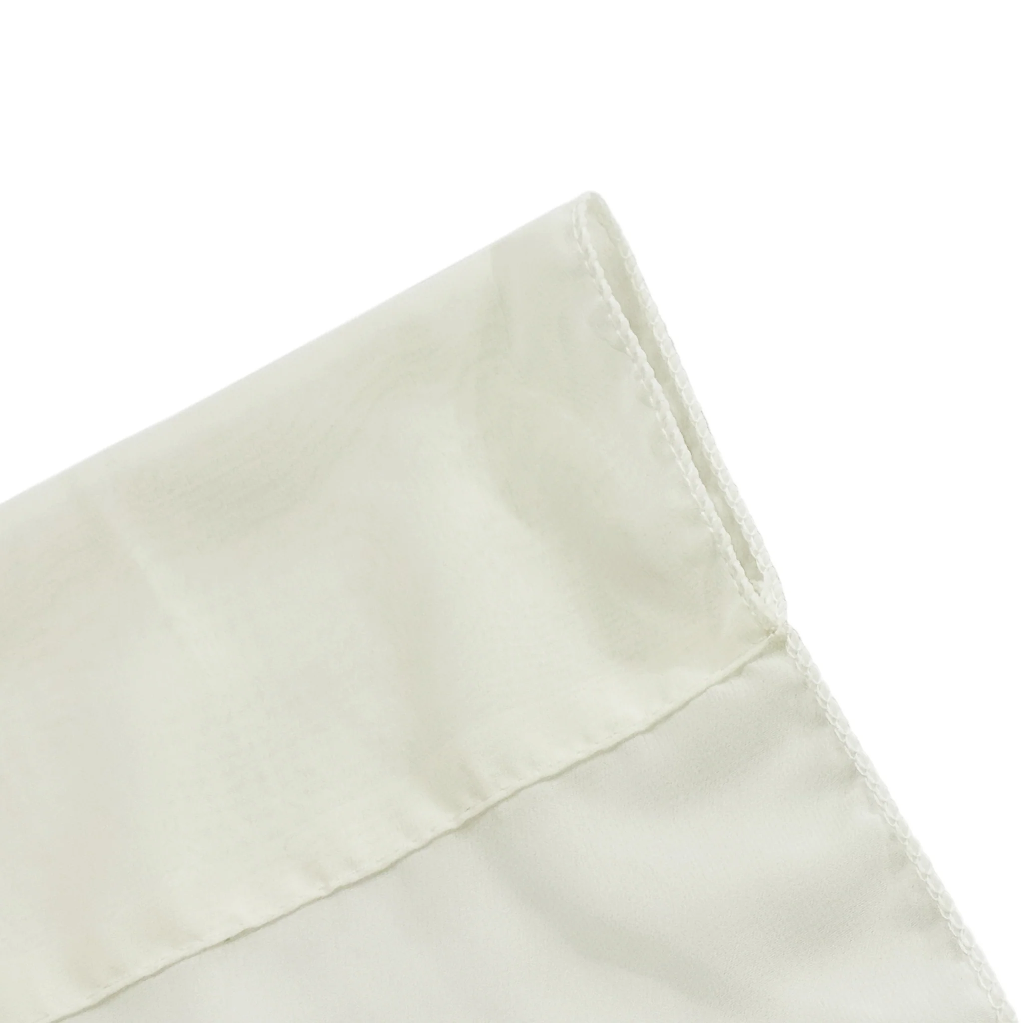 Chiffon Curtain Drape 10ft H x 58" W Panel - Ivory - Image 5