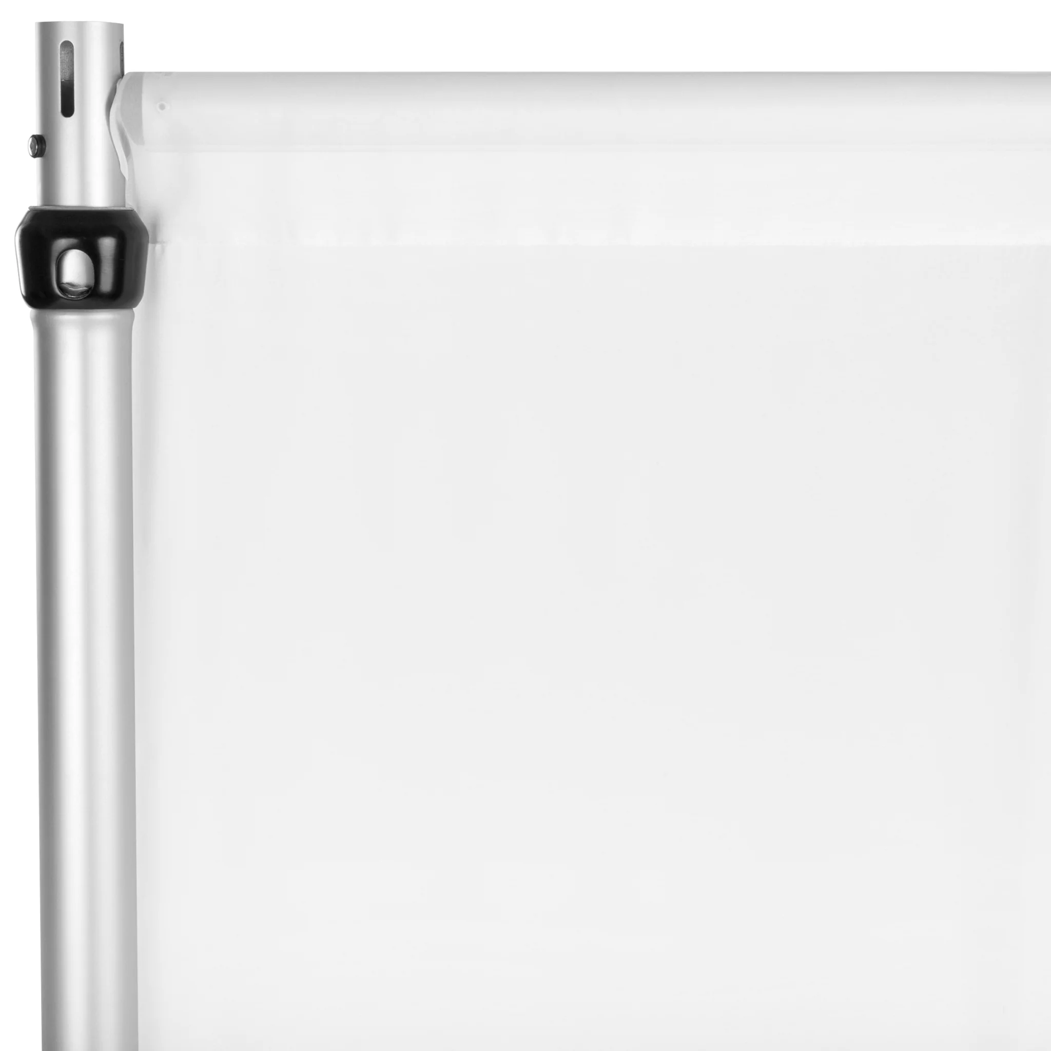 Chiffon Curtain Drape 14ft H x 118" W Panel - White - Image 2