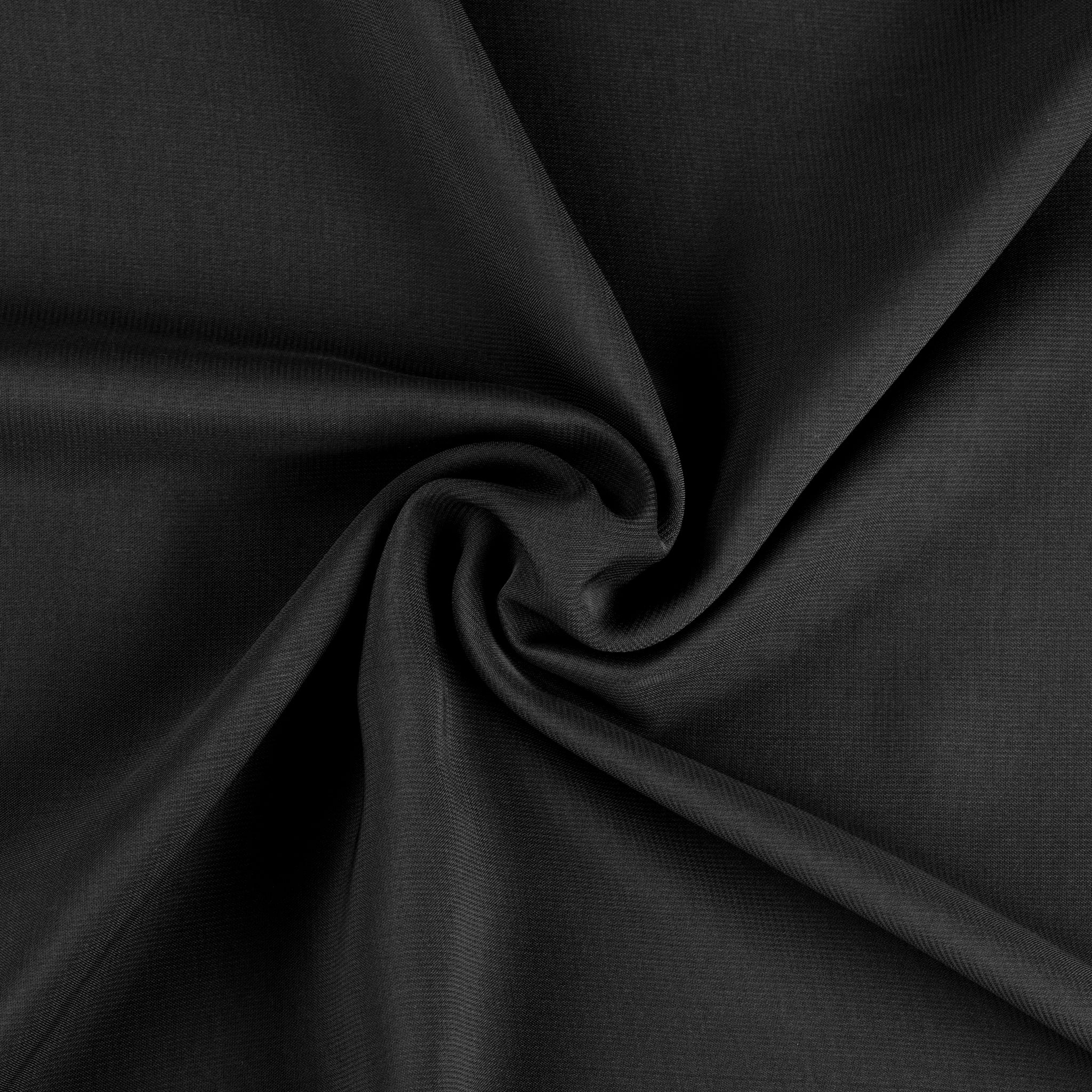 Chiffon Fabric Bolt 58" x 10 yards - Black - Image 2