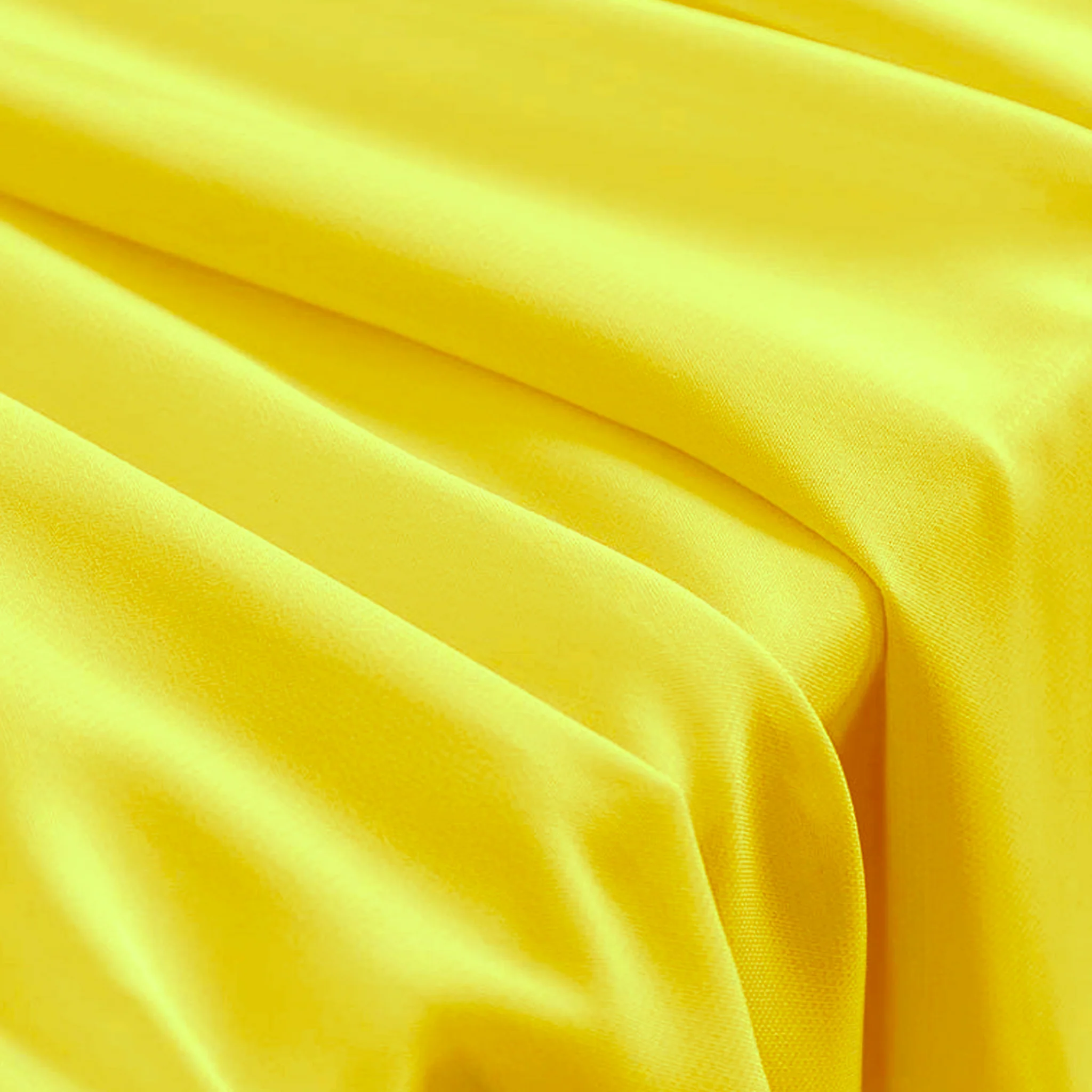 Chiffon Wedding Table Runner 10FT x 27" - Canary Yellow - Image 9