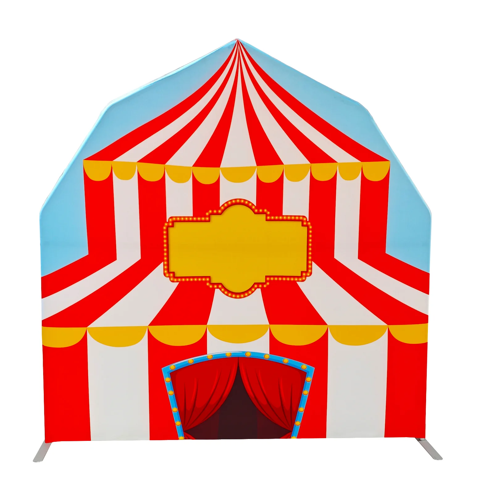 Circus Carnival Printed Backdrop Spandex Cover