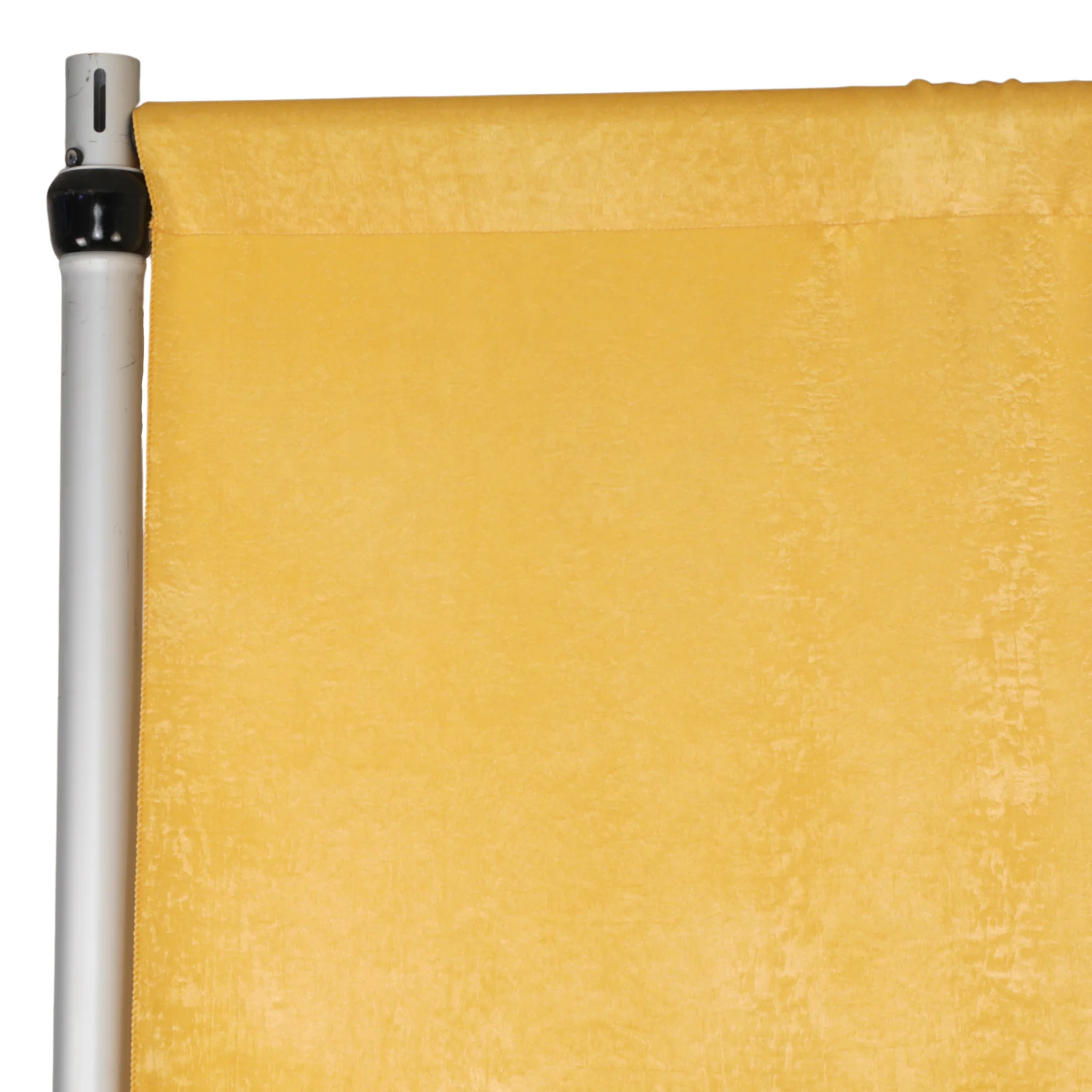 Crinkle Shimmer 12ft H x 52" W Drape/Backdrop Panel - Gold - Image 2