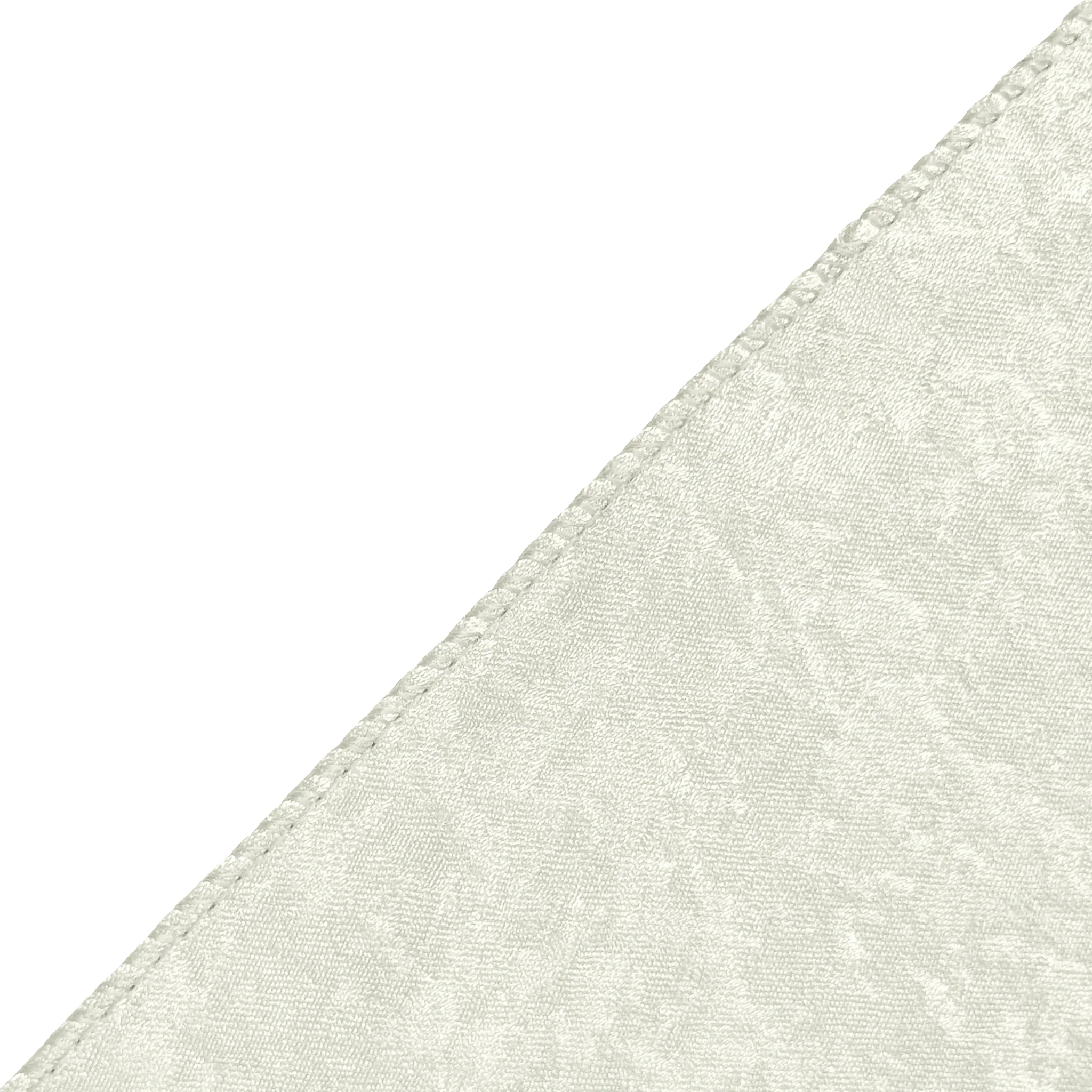 Crinkle Shimmer 12ft H x 52" W Drape/Backdrop Panel - Ivory - Image 4