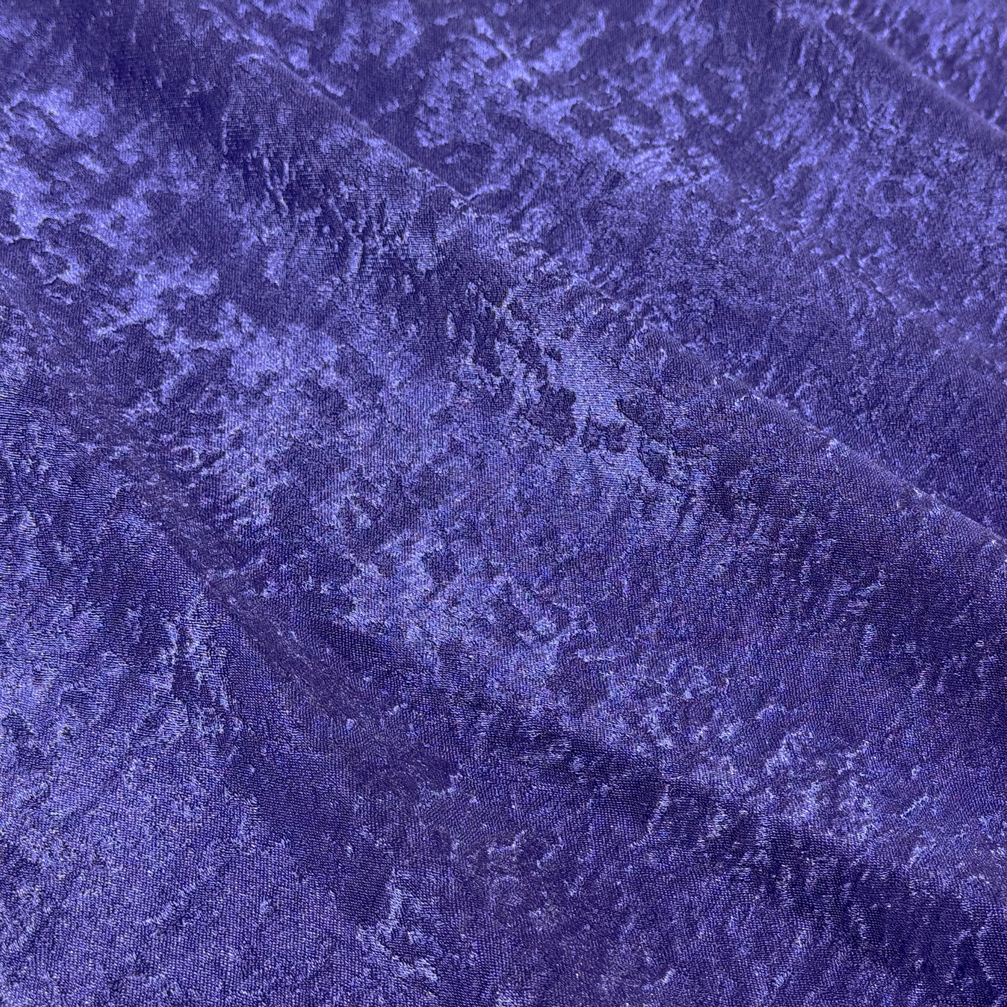 Crinkle Shimmer 12ft H x 52" W Drape/Backdrop Panel - Purple - Image 2
