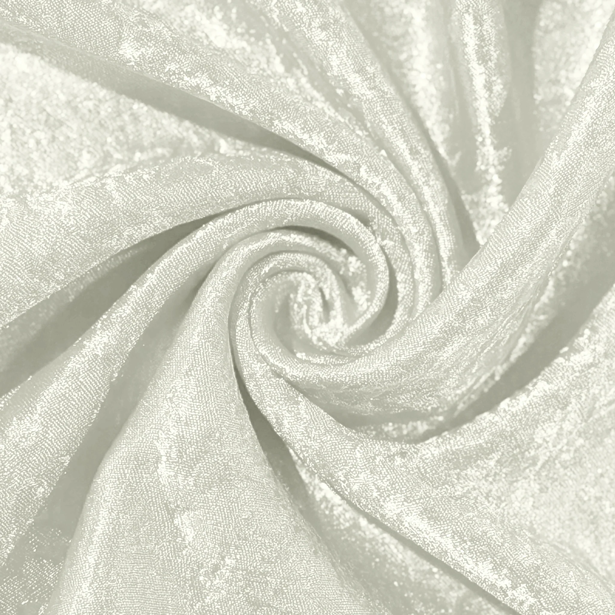 5 pcs/pk Crinkle Shimmer Napkin 20"x20" - Ivory - Image 3