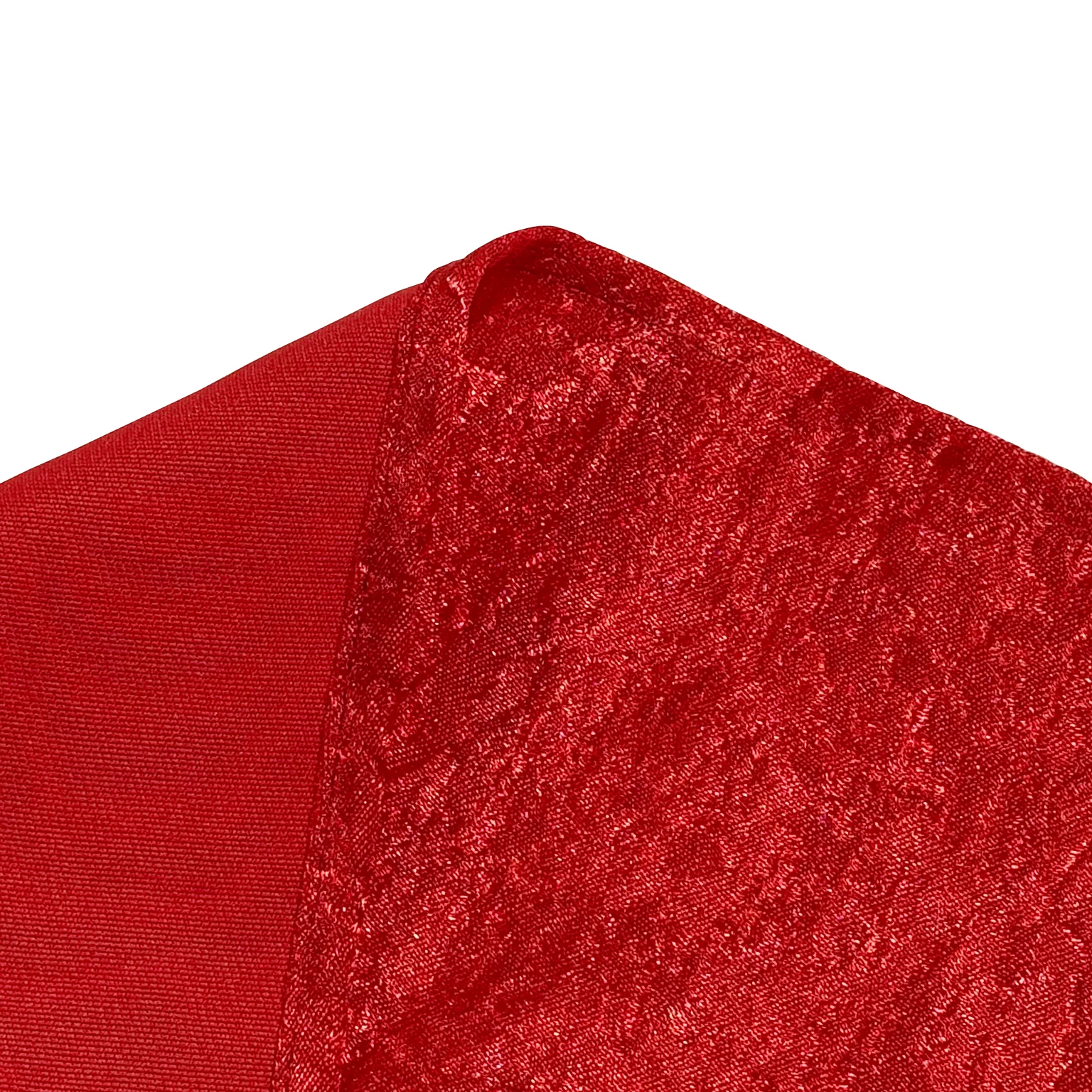 5 pcs/pk Crinkle Shimmer Napkin 20"x20" - Red - Image 5