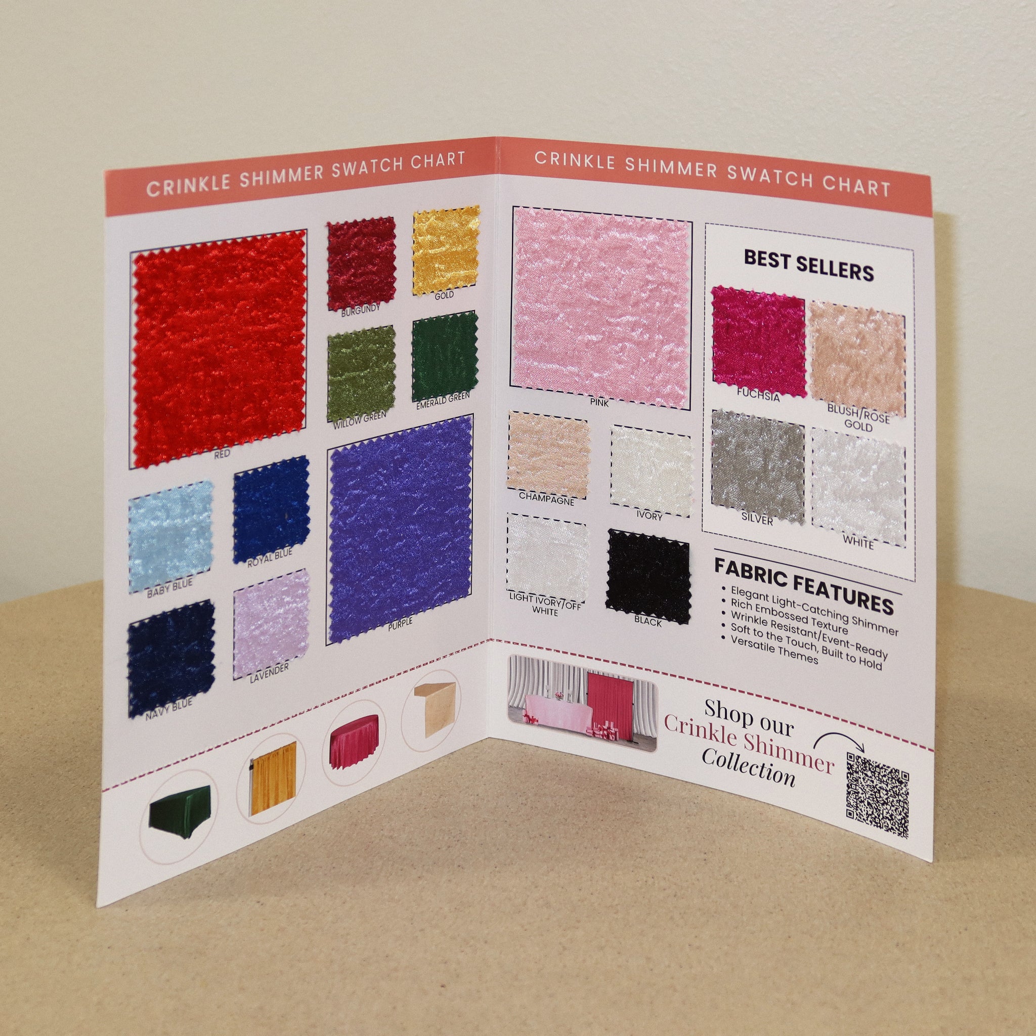 Crinkle Shimmer Swatch Chart - Image 4