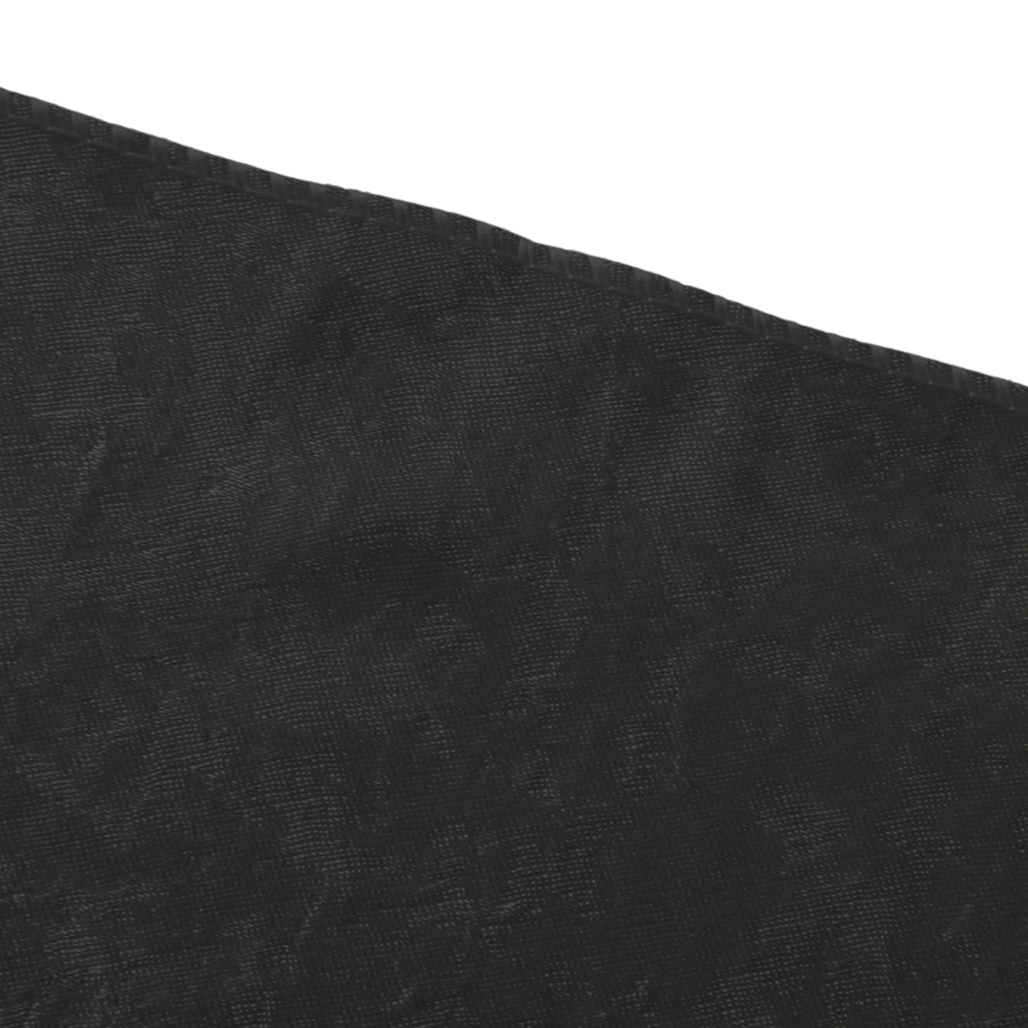 Crinkle Shimmer Table Runner - Black - Image 5