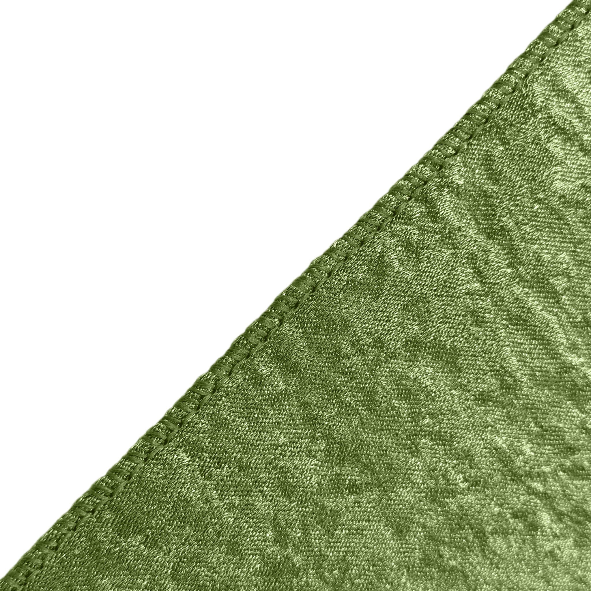 Crinkle Shimmer Table Runner - Willow Green - Image 6